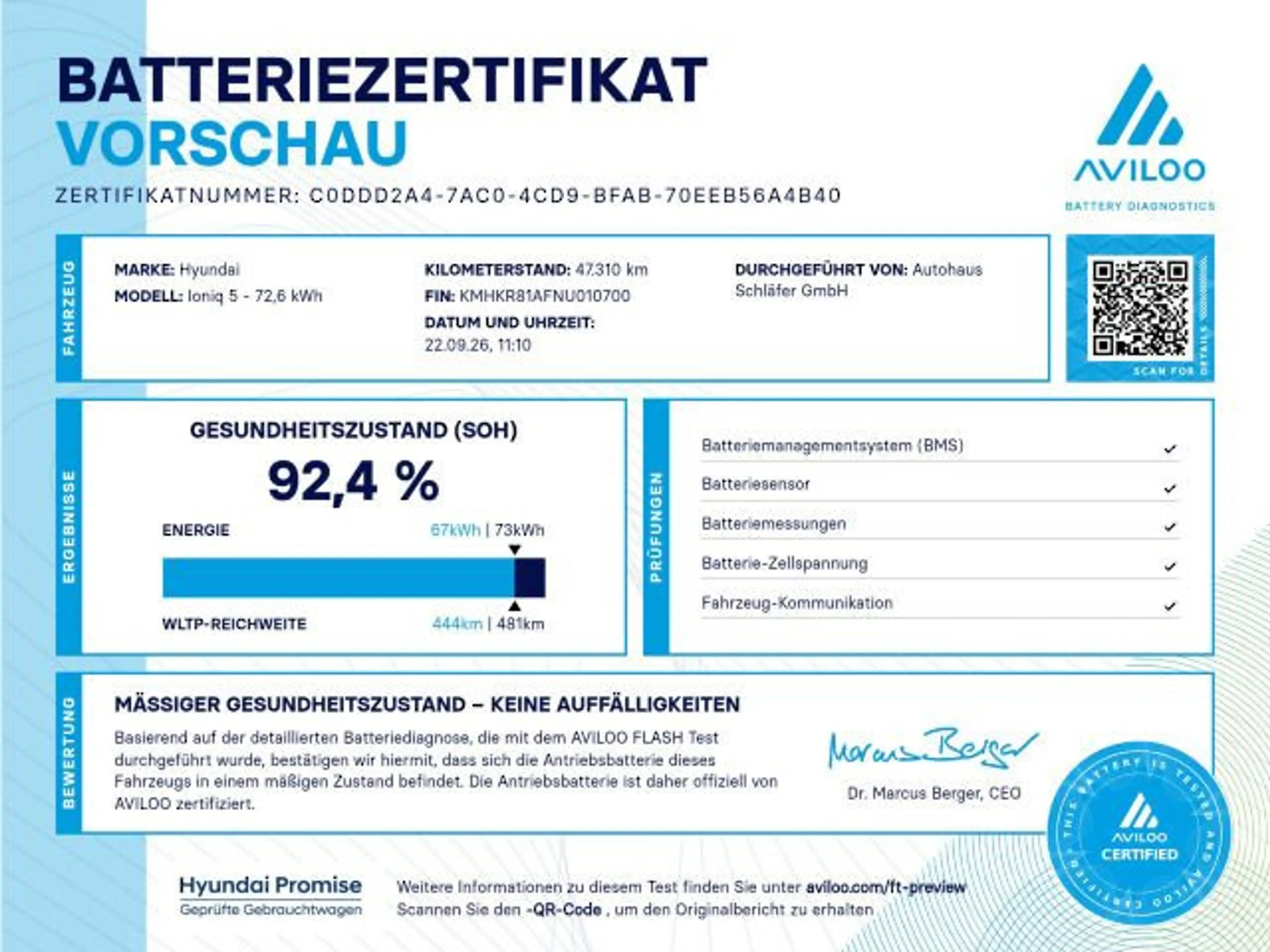 Hyundai IONIQ 5 Uniq 72,6 kWh Relax-Paket — photo 2