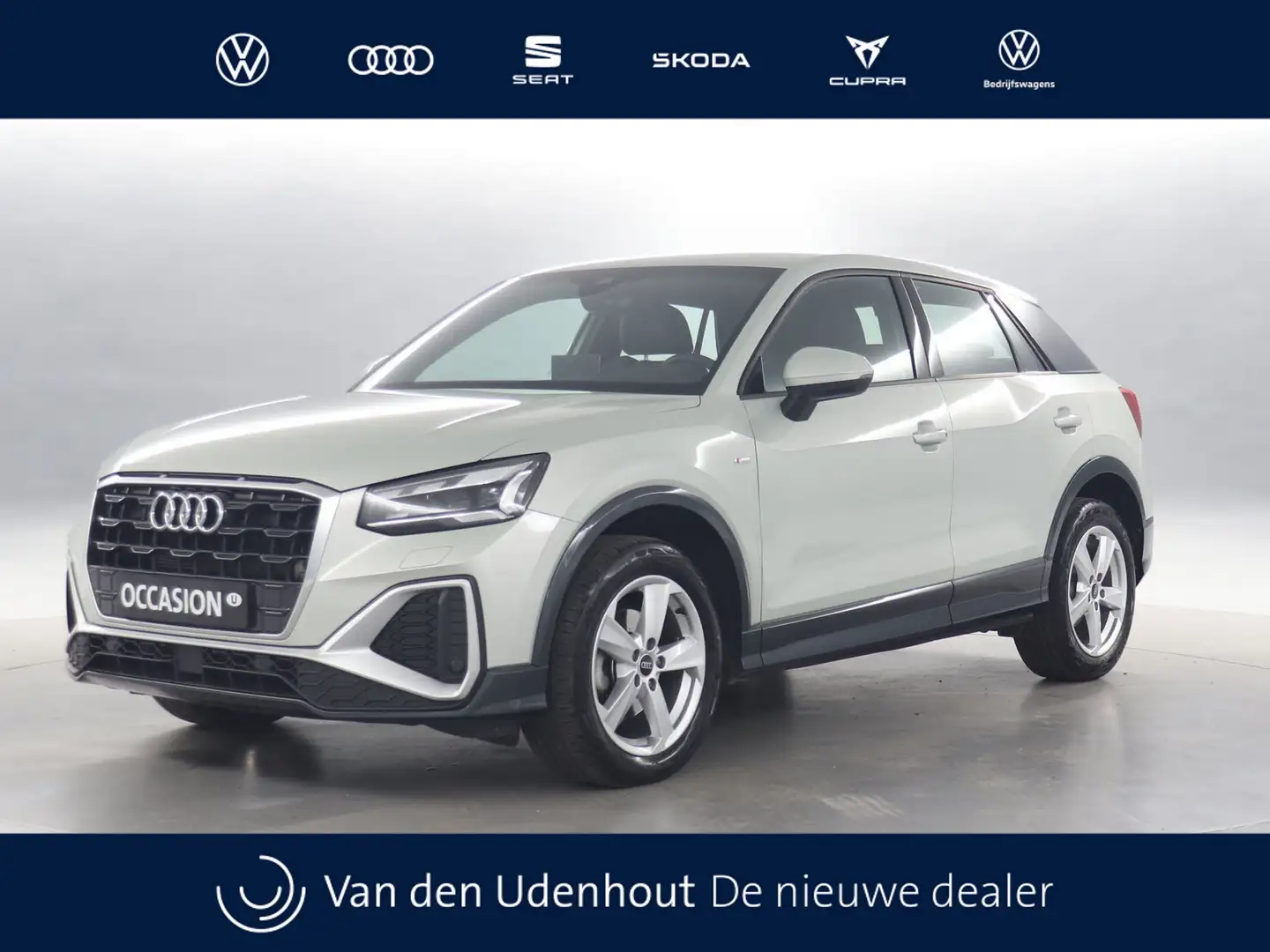 Audi Q2 35 TFSI 150pk S Edition S-tronic / Navigatie / Ada Zilver - 1
