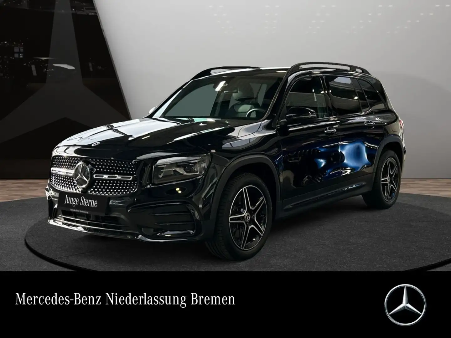 Mercedes-Benz GLB 220 d 4M AMG+NIGHT+BURMESTER+KAMERA+19"+TOTW Schwarz - 1