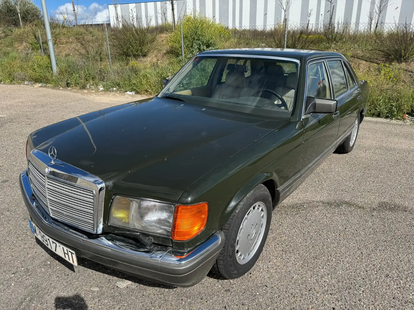 Mercedes-Benz S 560 560SEL Zielony - 1