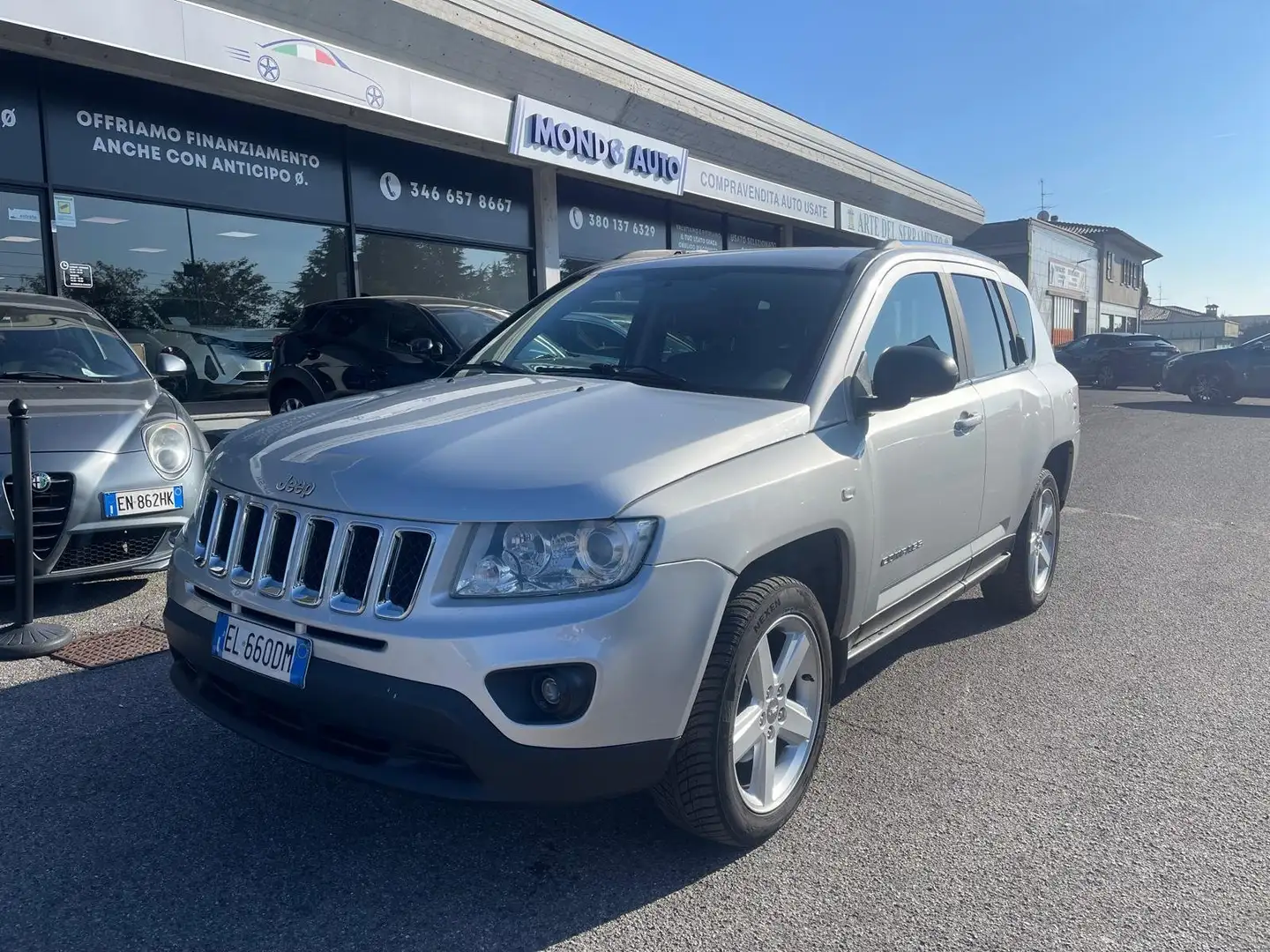 Jeep Compass 2.2 crd Limited 4wd 163cv Argento - 1