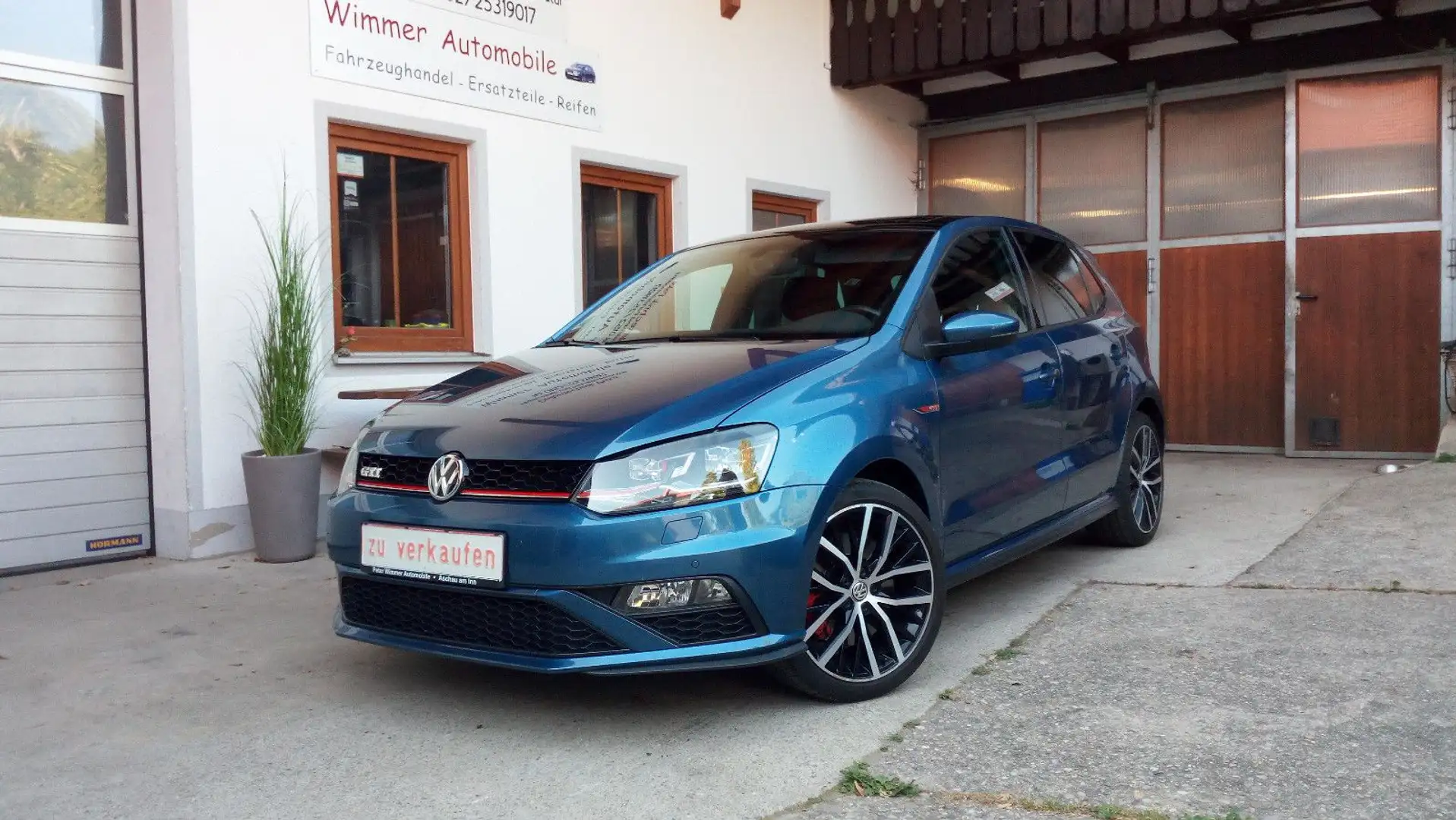 Volkswagen Polo V GTI DSG aus 1. Hand Bleu - 1