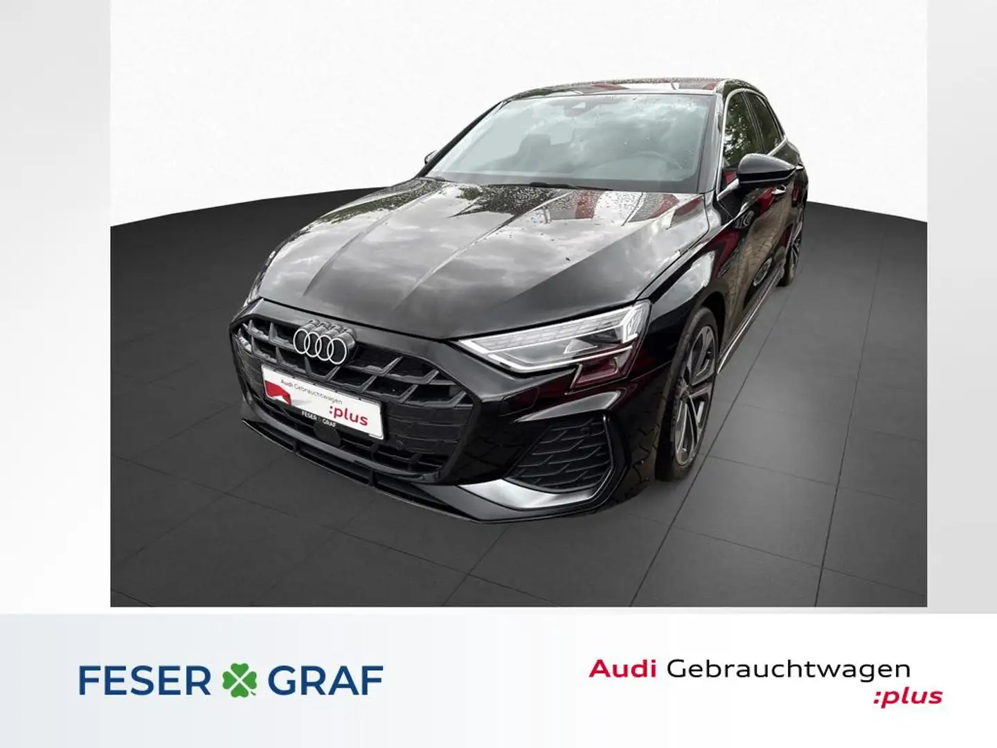 Audi A3 S line 35 TFSI S tronic Schwarz - 1