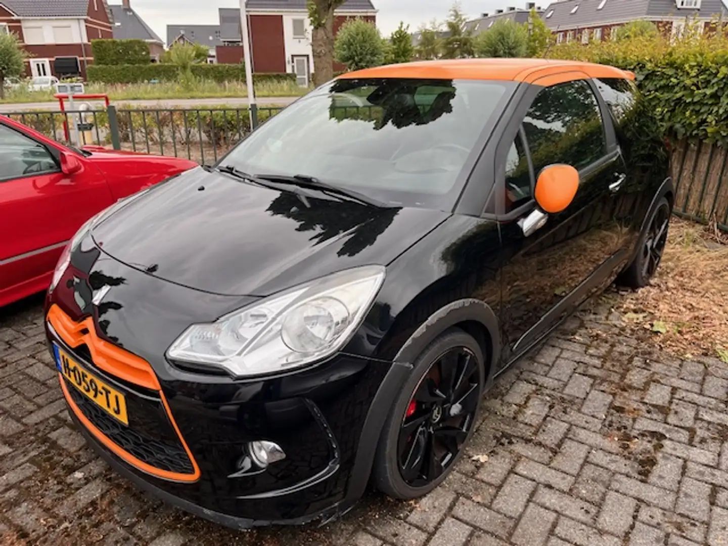 Citroen DS3 1.6 THP 200 Racing ! Met Technisch / Optisch WERK Negro - 1