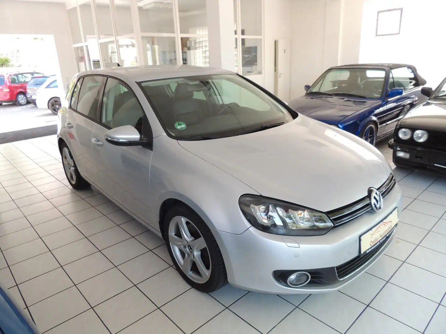 Volkswagen Golf VI Highline*Navi*DSG*Leder Argent - 2