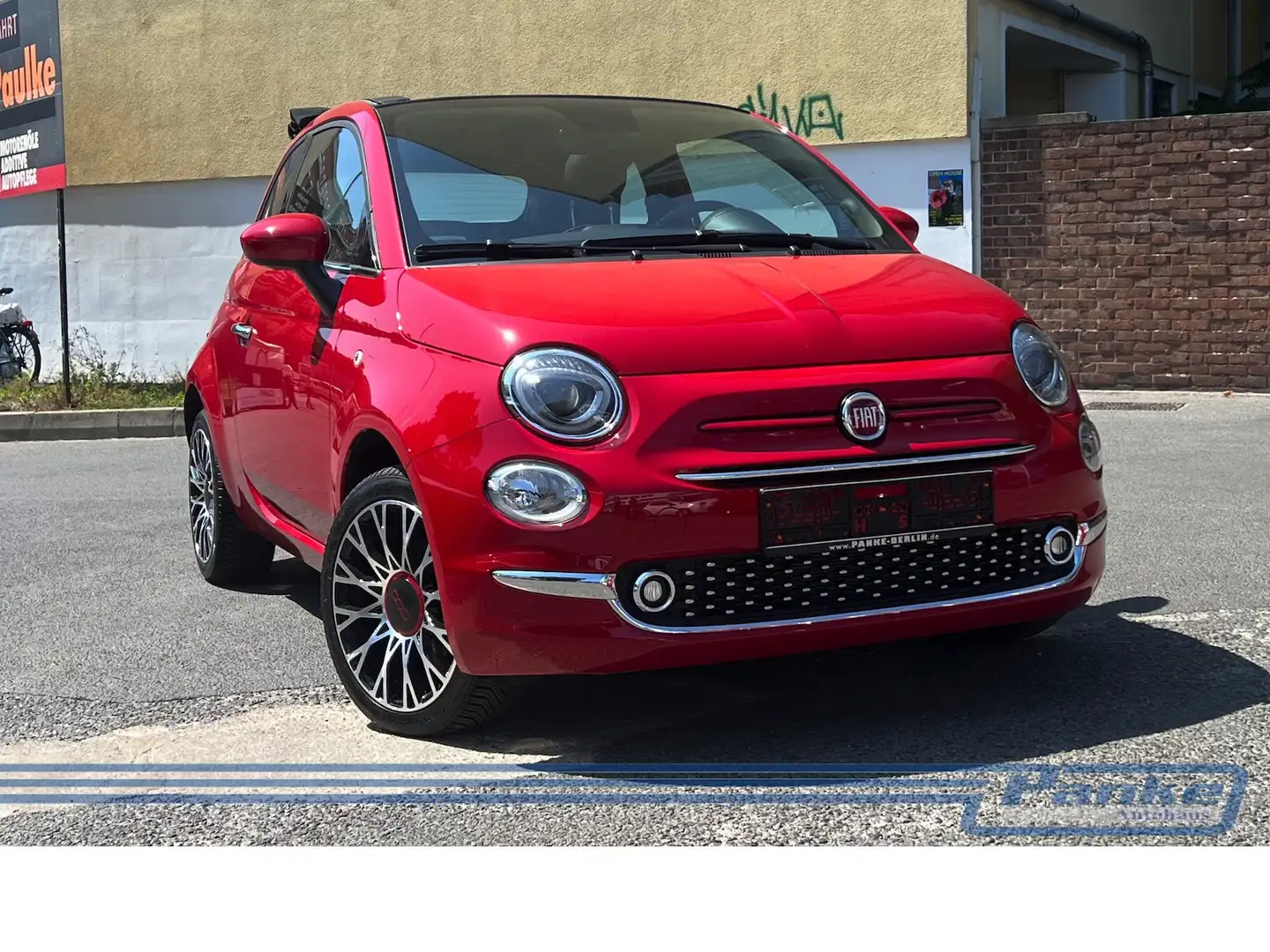 Fiat 500C 1.0 Mild Hybrid Red Euro 6d*LED*PDC* Rot - 1