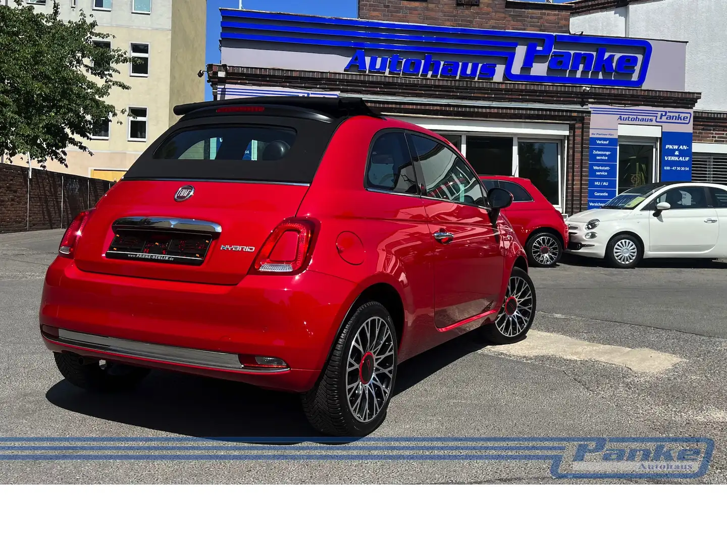 Fiat 500C 1.0 Mild Hybrid Red Euro 6d*LED*PDC* Rot - 2