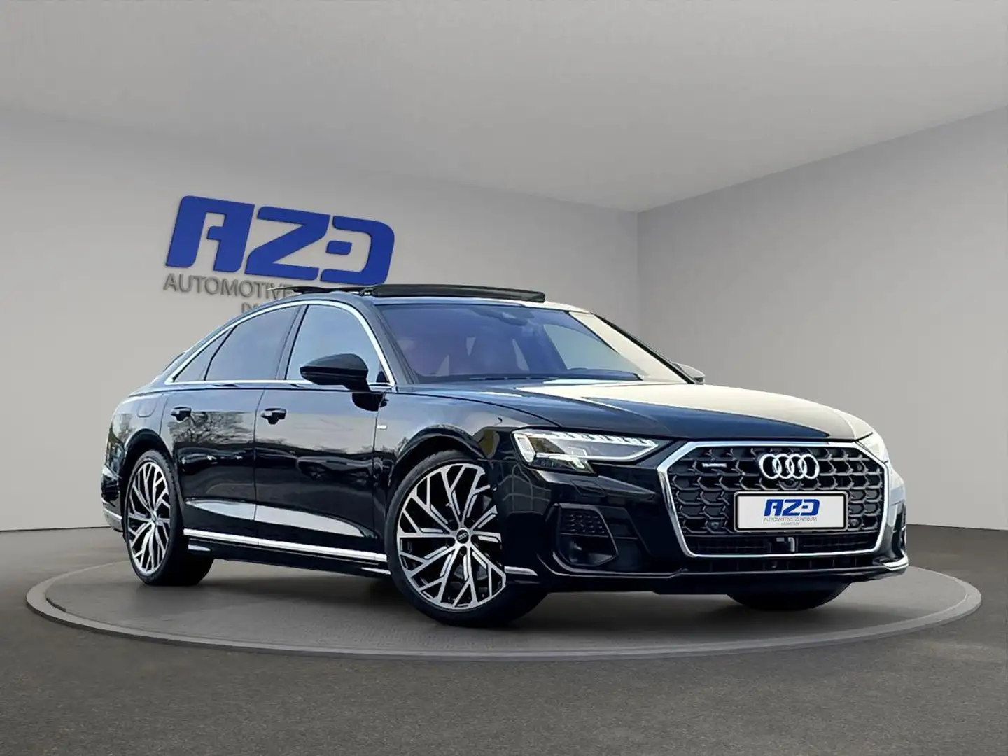 Audi A8 50 TDI quat S-LINE STANDHZ B&O DACH H-UP AHK ACC Noir - 2