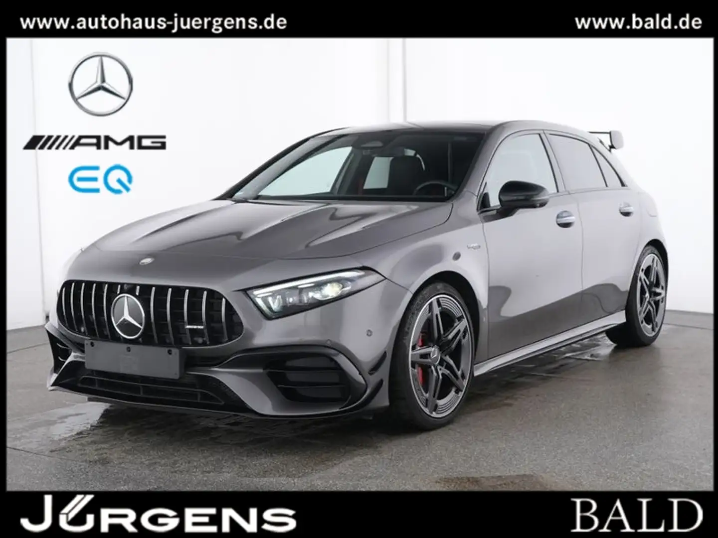 Mercedes-Benz A 45 AMG S 4M+  Pano/Aero/Night/HUD/MLB/360/Burm Grau - 2