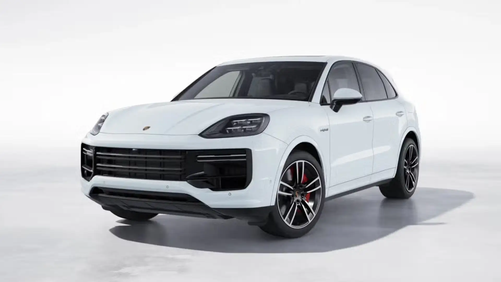 Porsche Cayenne Turbo E-Hybrid Panoramadach Weiß - 1