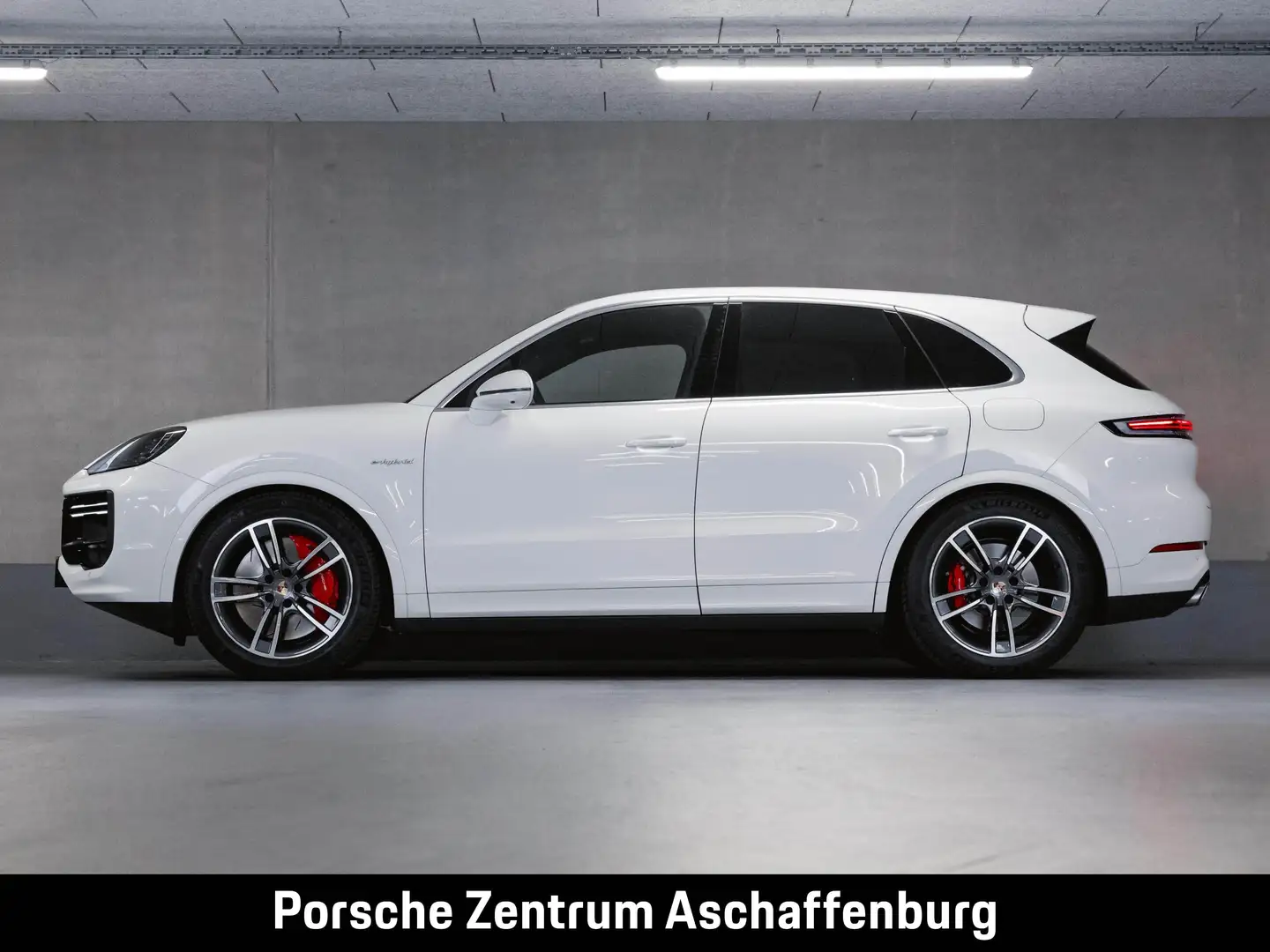 Porsche Cayenne Turbo E-Hybrid Panoramadach Weiß - 2