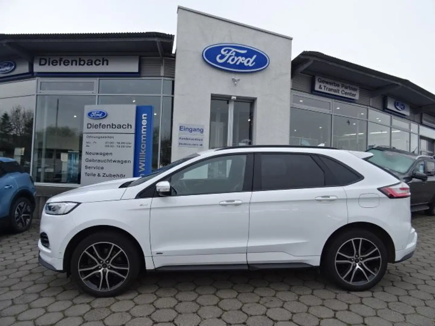 Ford Edge 2.0 Ecoblue ST-Line 4x4+Navi+LED+ACC+B&O+Sitzklima Weiß - 2