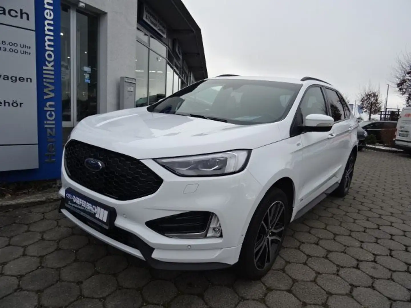 Ford Edge 2.0 Ecoblue ST-Line 4x4+Navi+LED+ACC+B&O+Sitzklima Weiß - 1