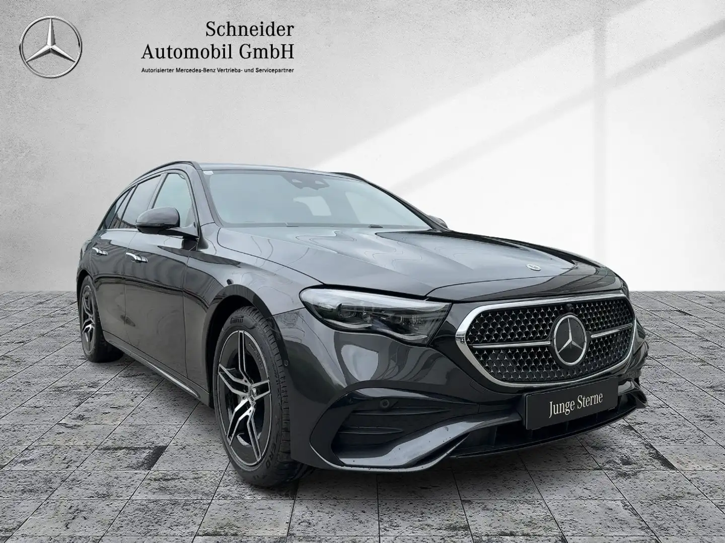 Mercedes-Benz E 220 d 4MATIC T-Modell S-Sitz ACC Navi Sport Grau - 2