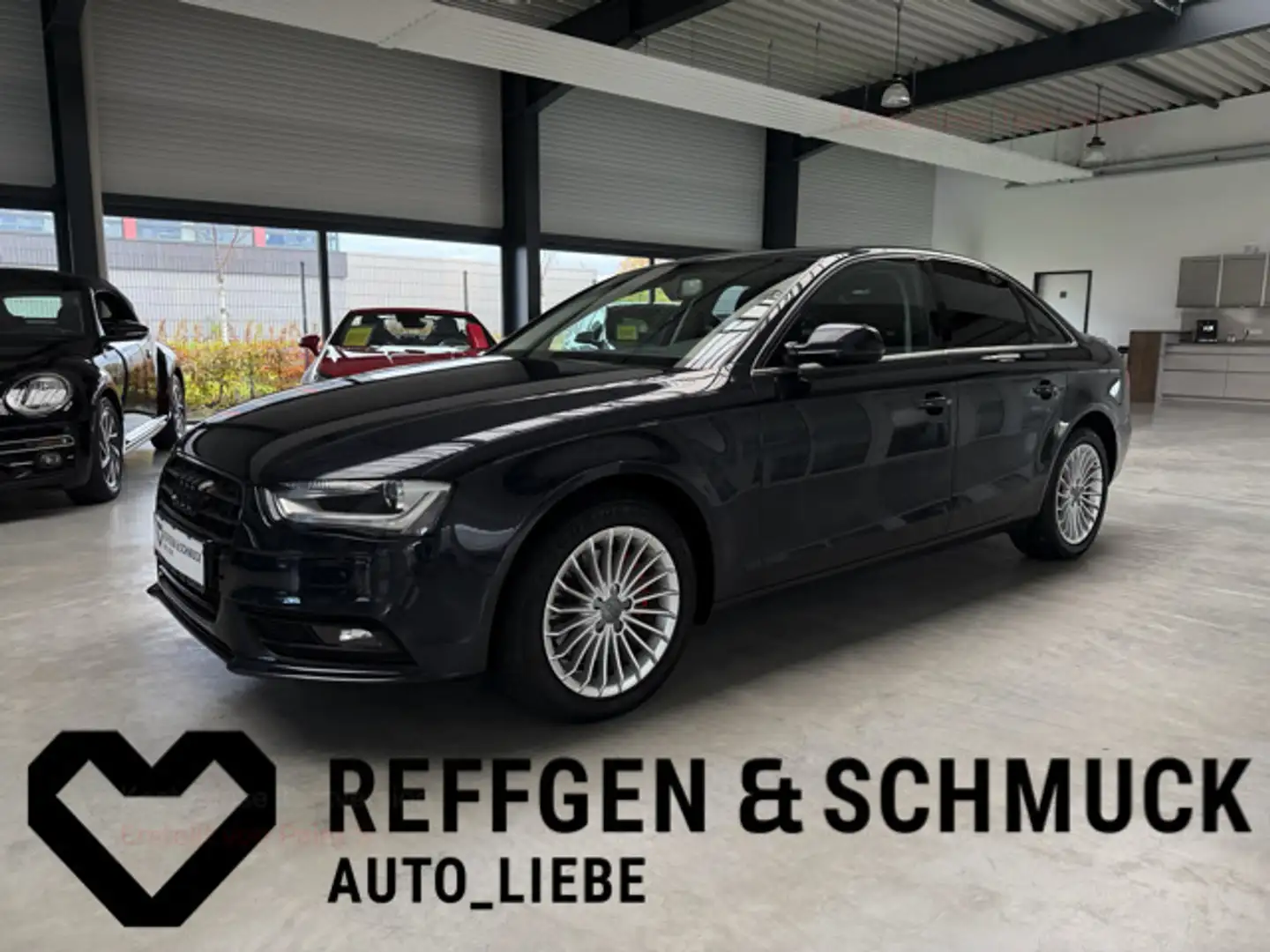 Audi A4 TDI KLIMAAUTOMATIK+NAVI+DSP+BI-XENON+ALU+TÜV+ Negro - 1