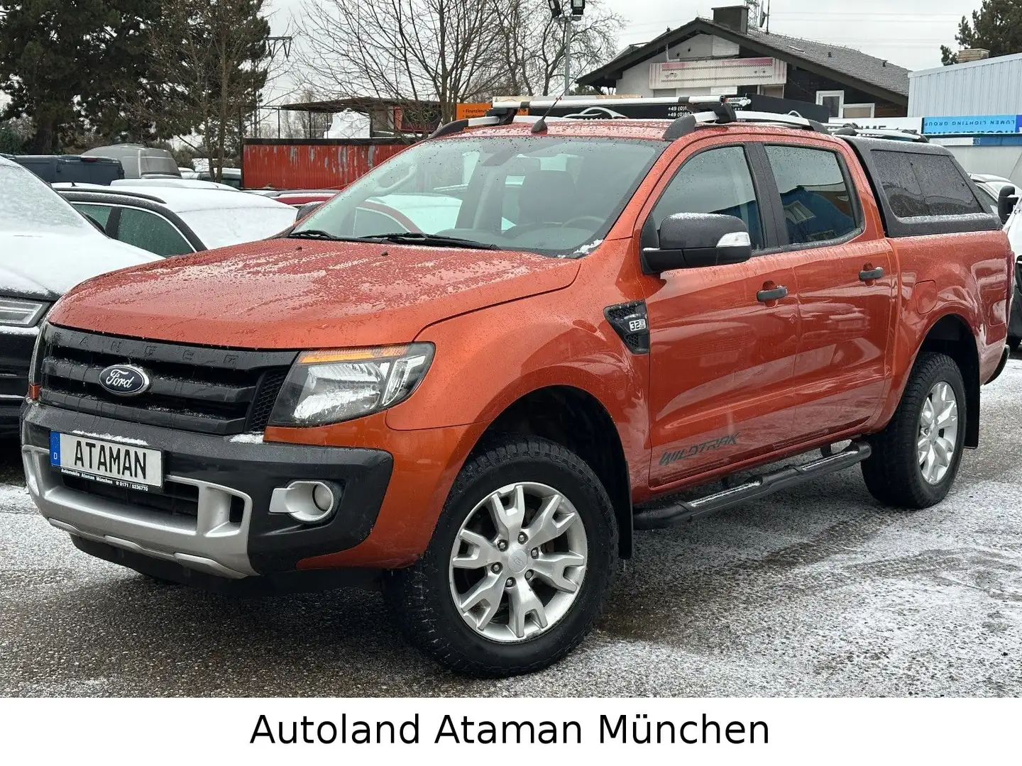 Ford Ranger *Wildtrak* DK 4x4 Autm./Navi/Standhzg/AHK Orange - 2