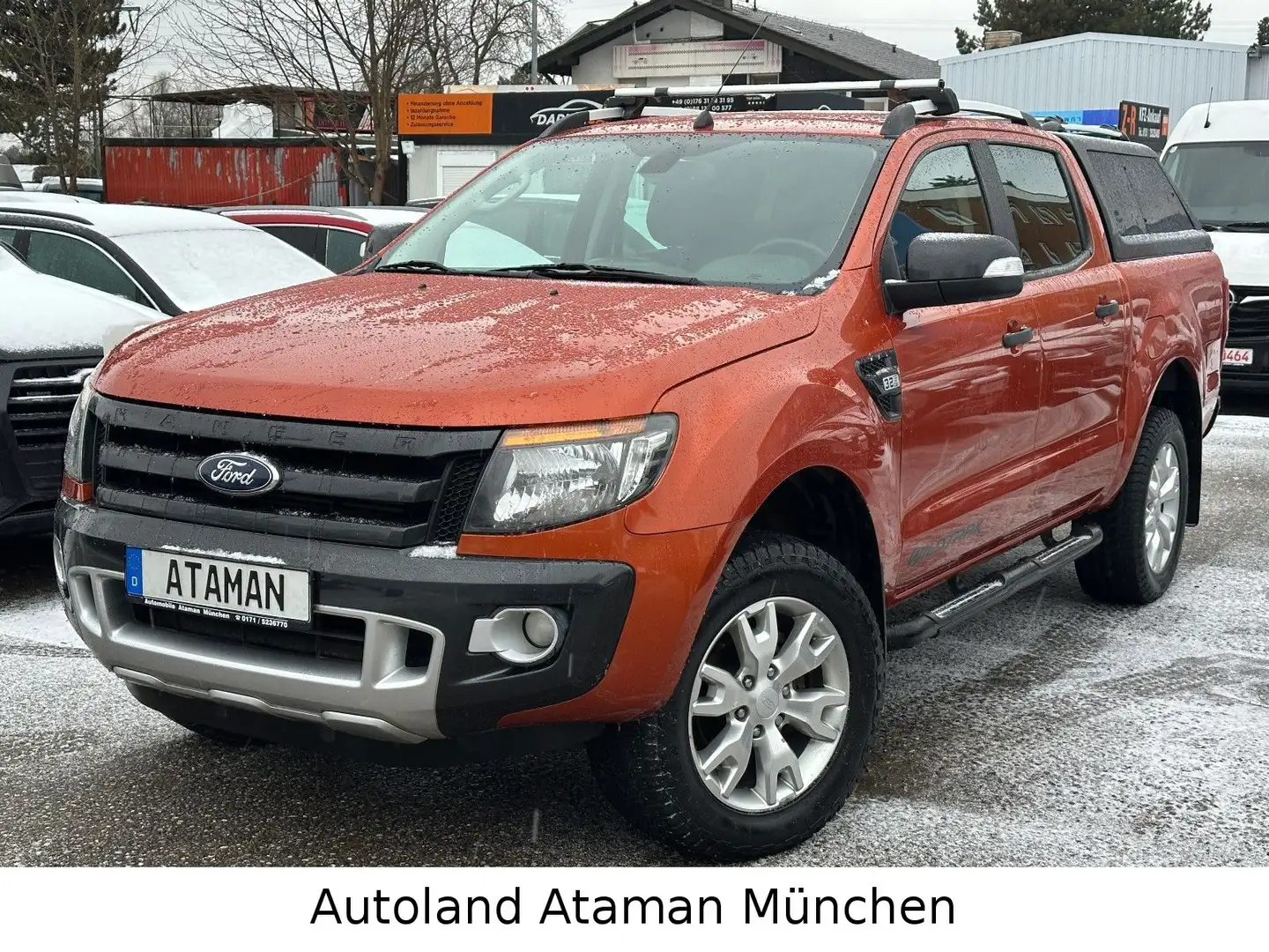 Ford Ranger *Wildtrak* DK 4x4 Autm./Navi/Standhzg/AHK Orange - 1