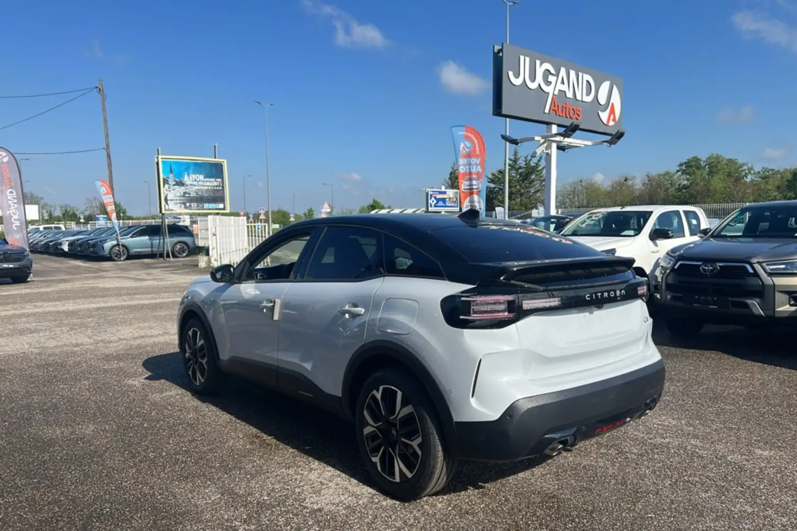 Citroen C4 NOUVELLE HYBRIDE 145 E-DCS6 MA Blanc - 2
