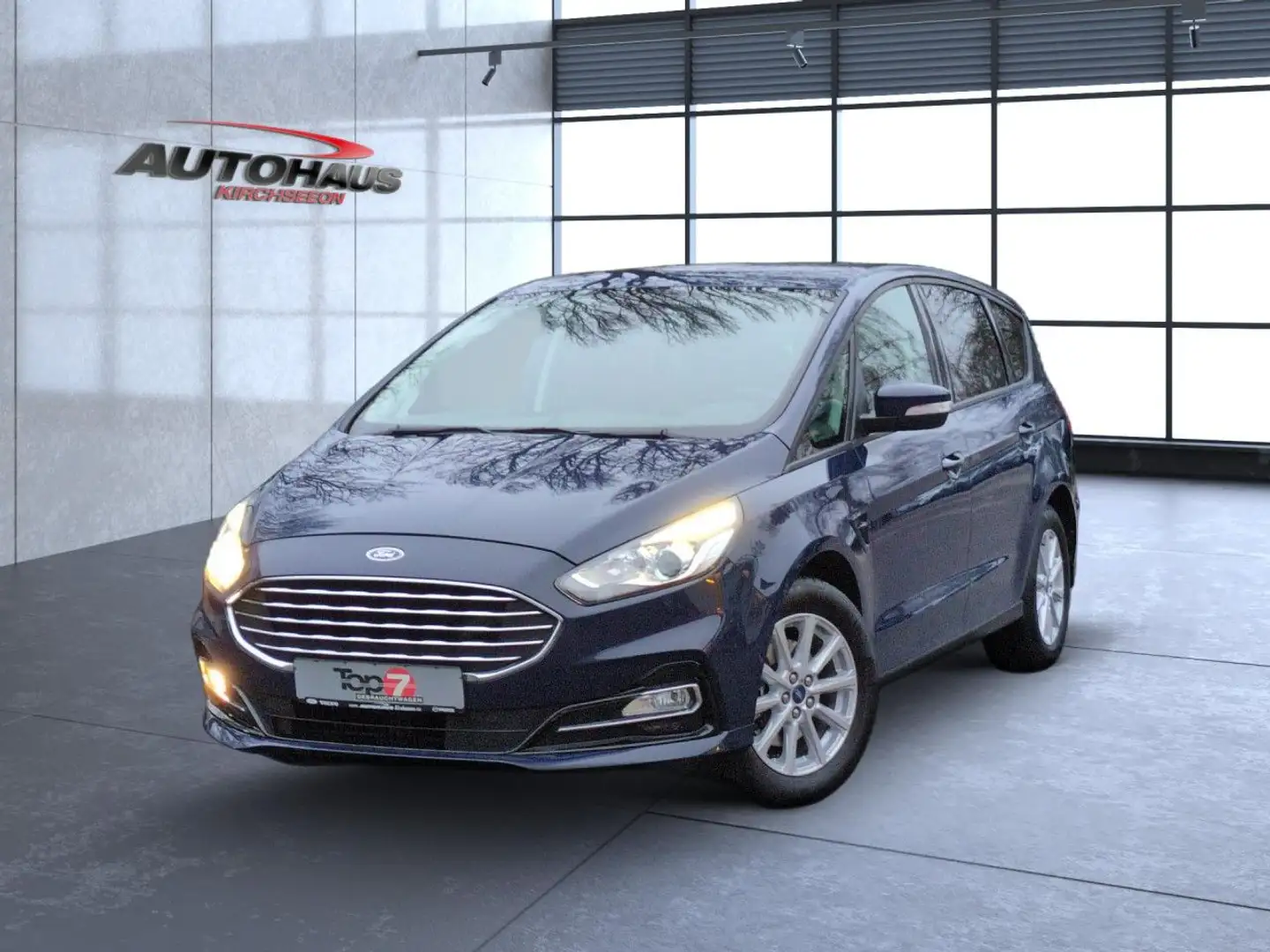 Ford S-Max 2.5 Duratec FHEV Hybrid Titanium Automatik Blau - 2