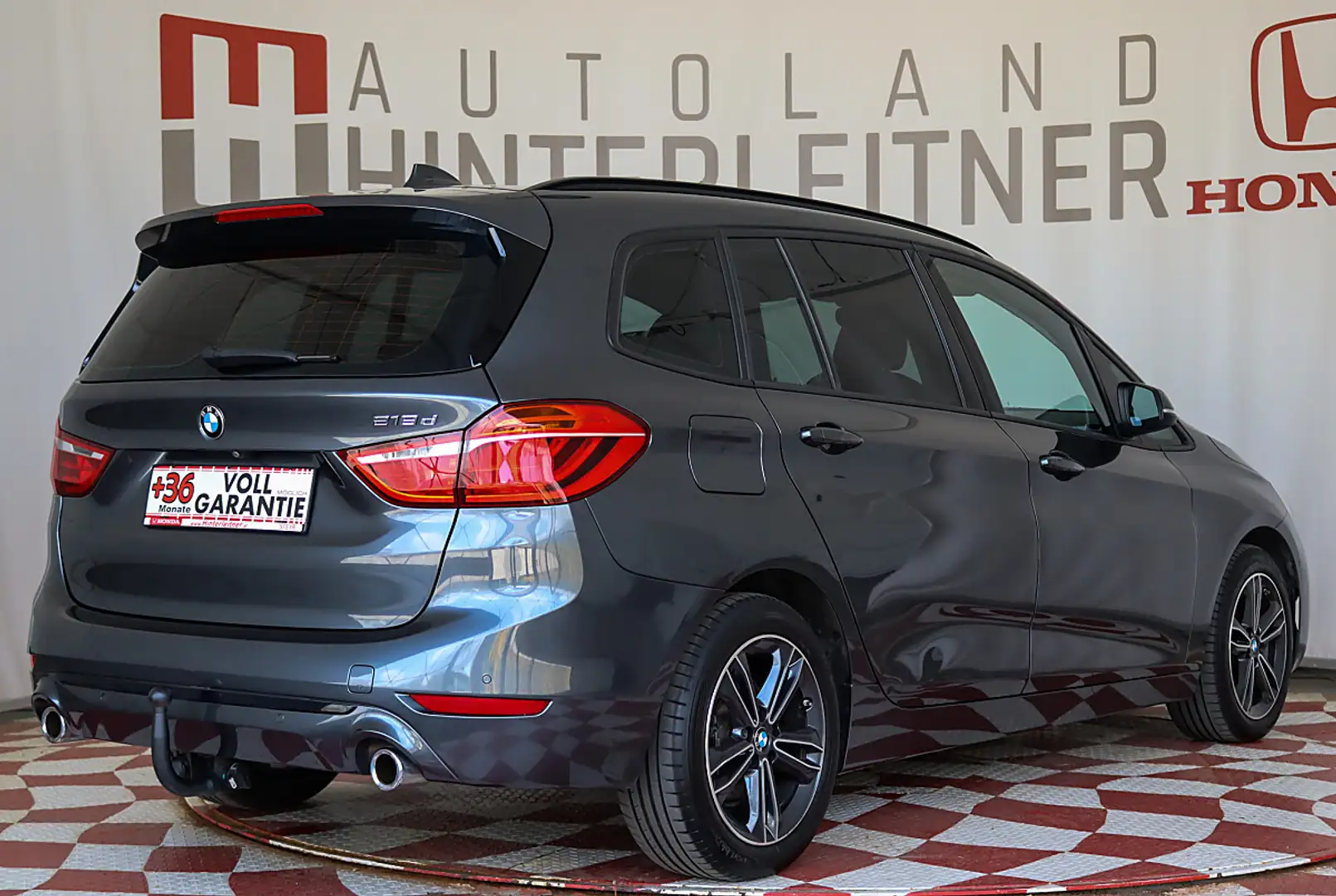BMW 218 d Gran Tourer LED NAVI KAMERA AHV PDC Grau - 2