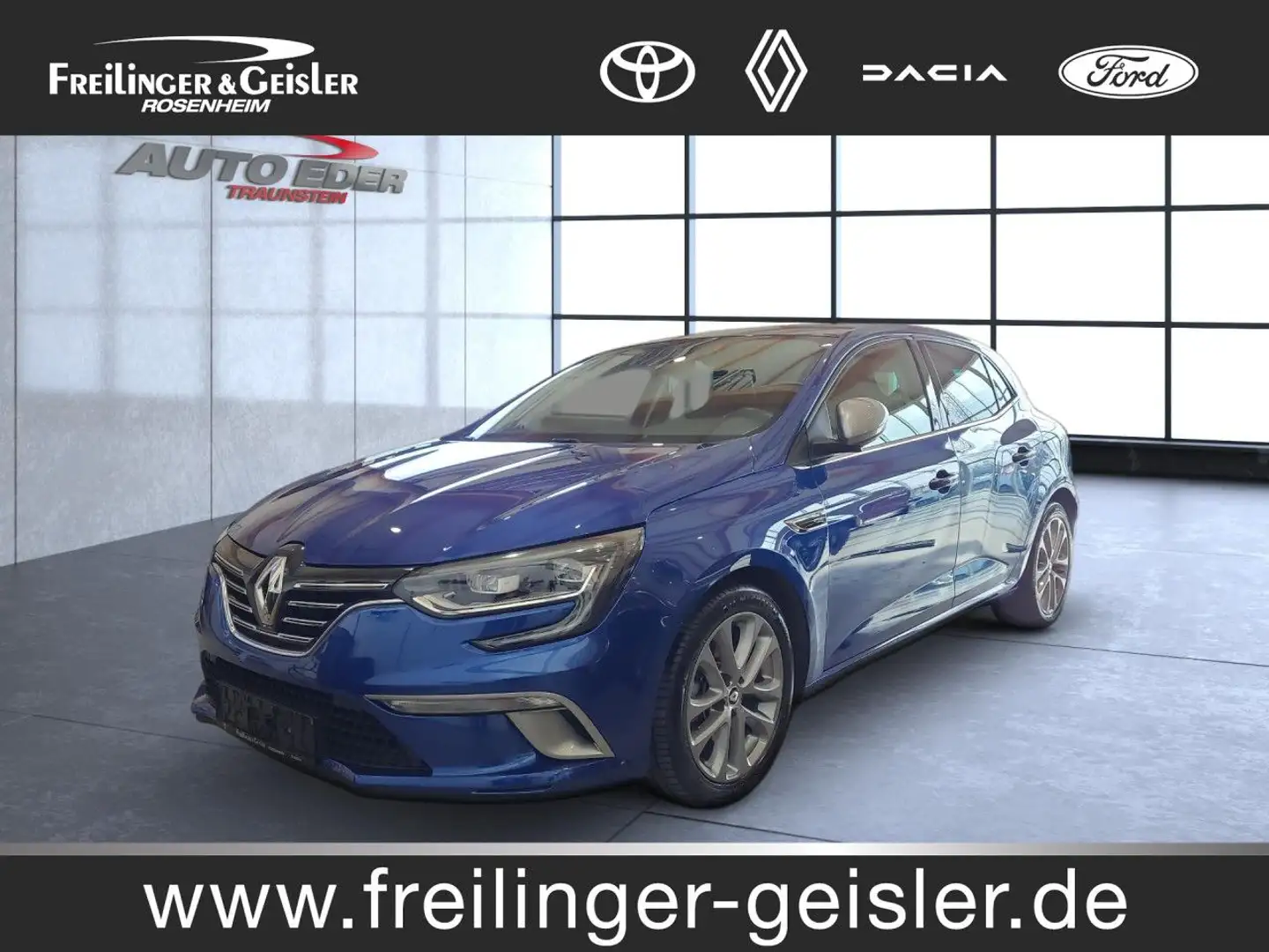 Renault Megane GT-Line Sportpaket Bluetooth Navi LED Klima Gris - 1