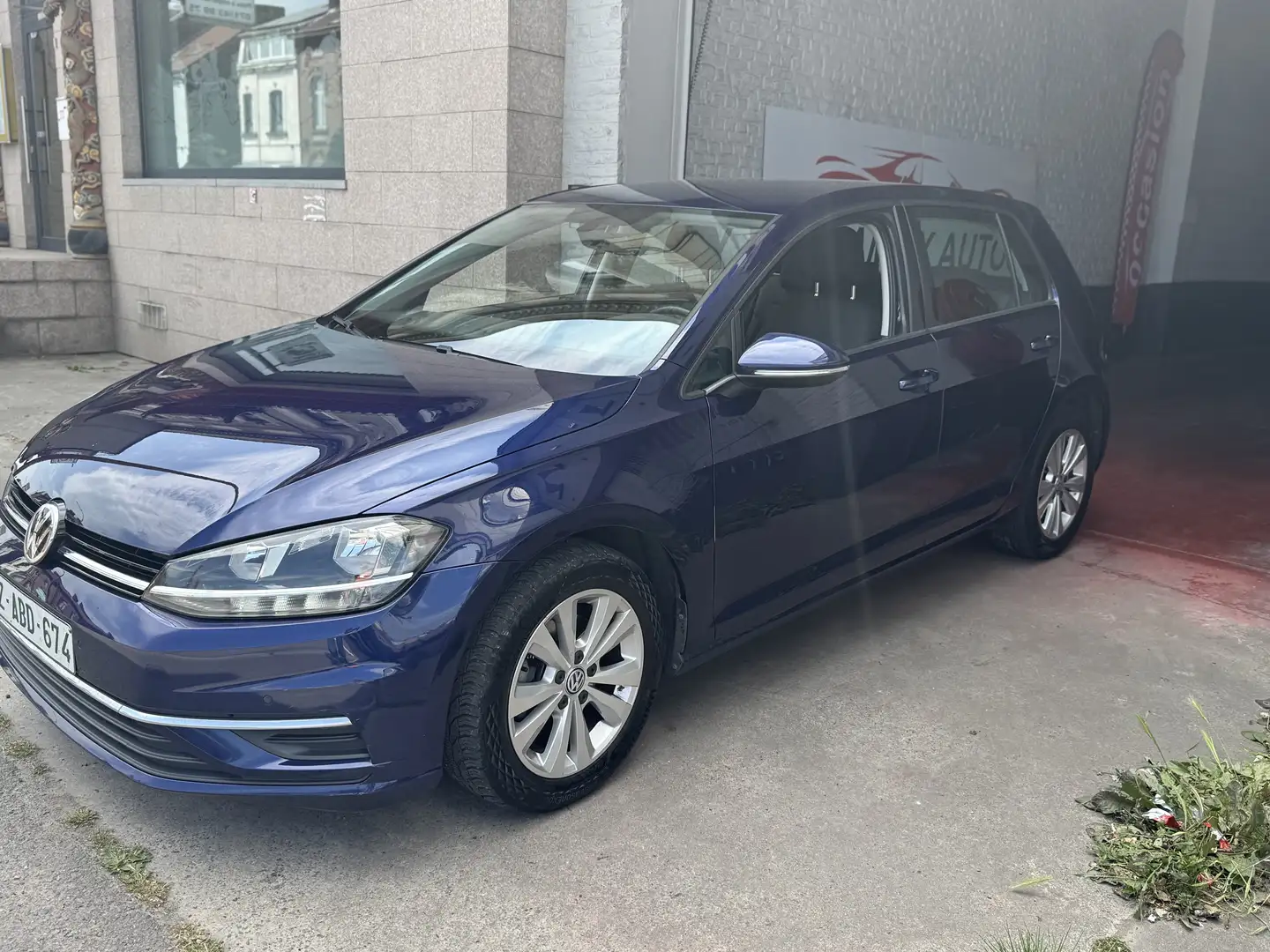 Volkswagen Golf 1.6 CR TDi BMT Highline Bleu - 2