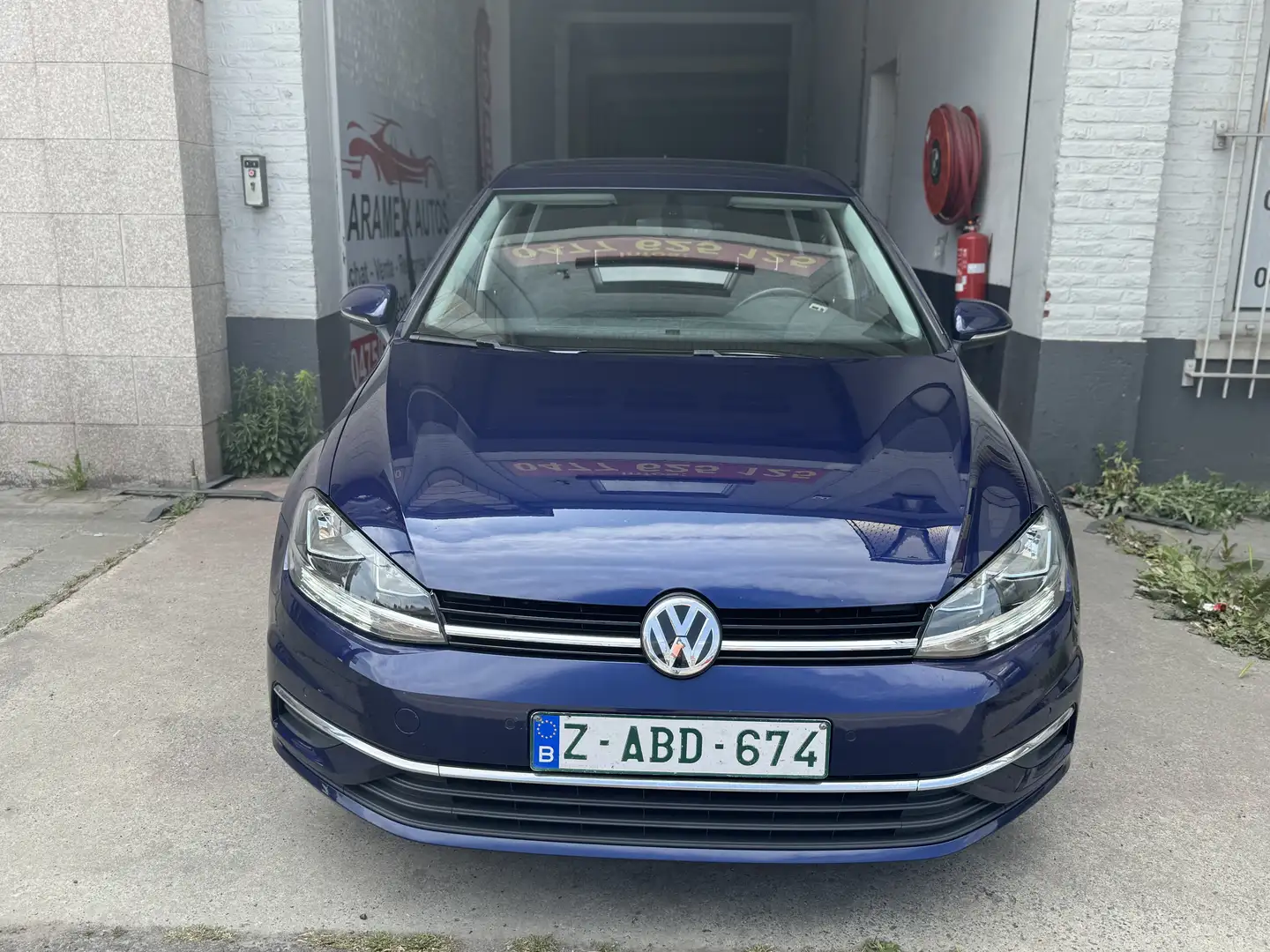 Volkswagen Golf 1.6 CR TDi BMT Highline Bleu - 1
