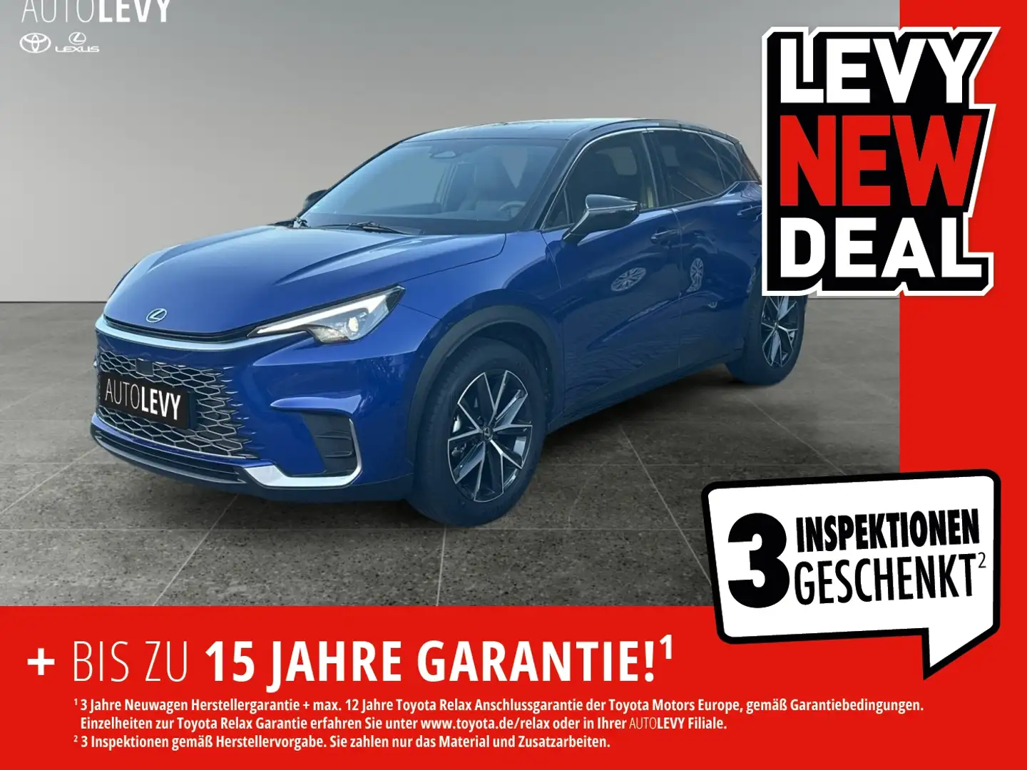 Lexus LBX 1.5 (FWD) Technologie-Paket+Sofort verfügbar Blau - 1