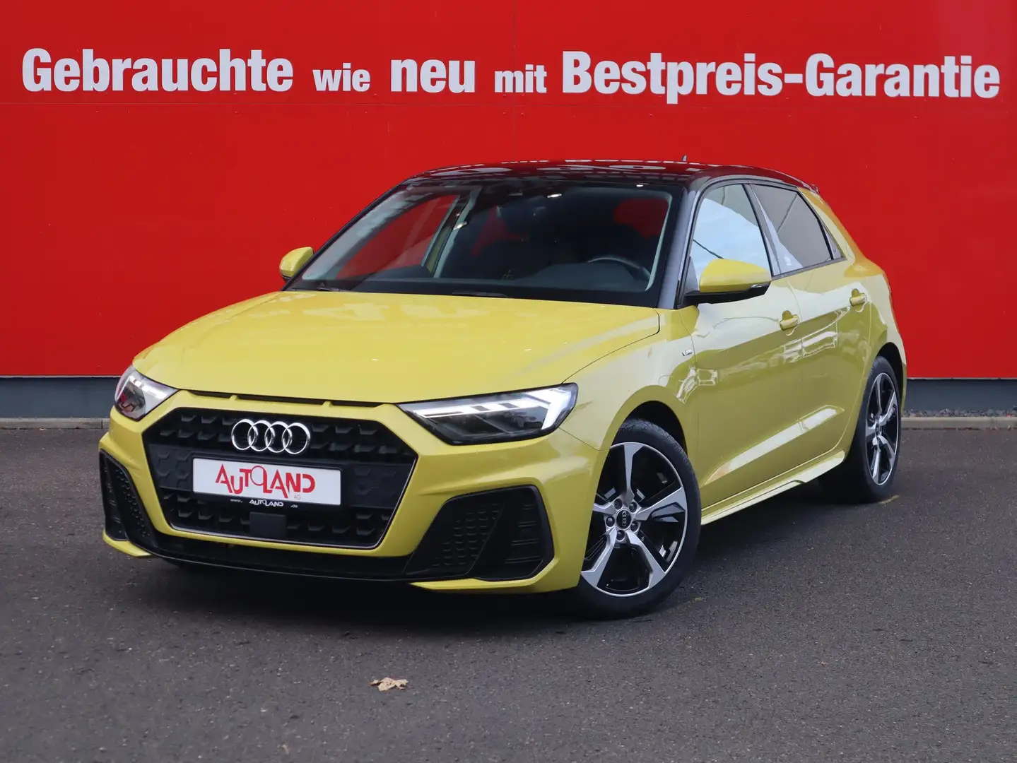 Audi A1 Sportback 30 TFSI S line LED Navi Sitzheizung Gelb - 2