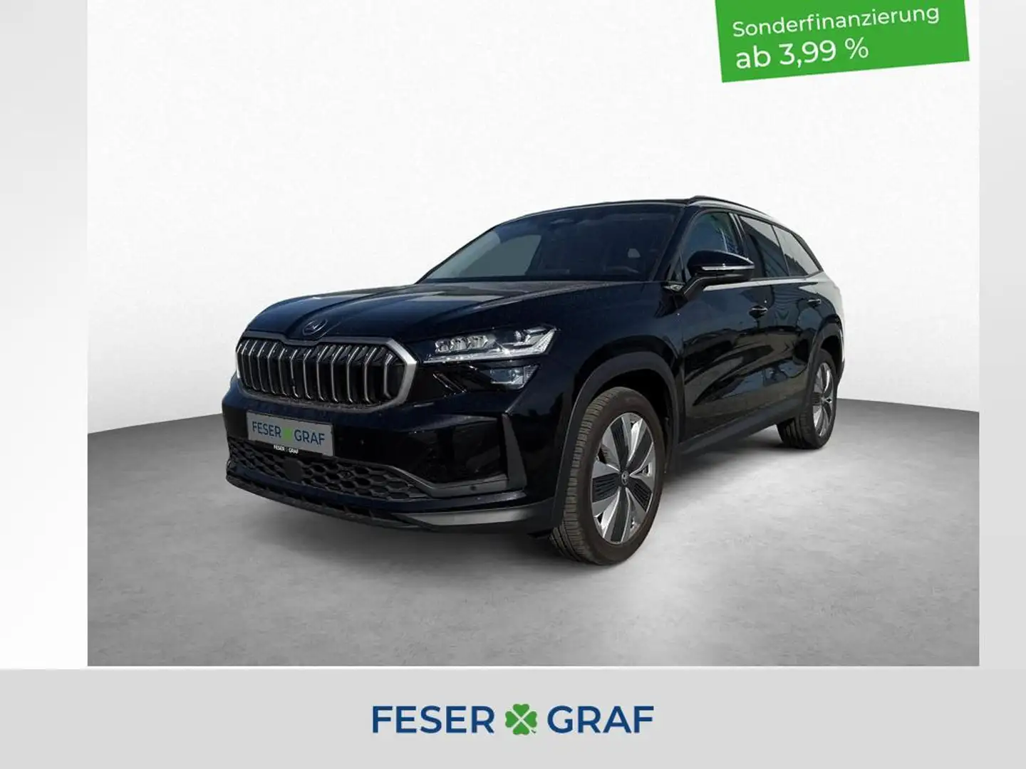 Skoda Kodiaq Selection 2.0 TDI 7-DSG *AHK*NAVI*MATRIX Schwarz - 1