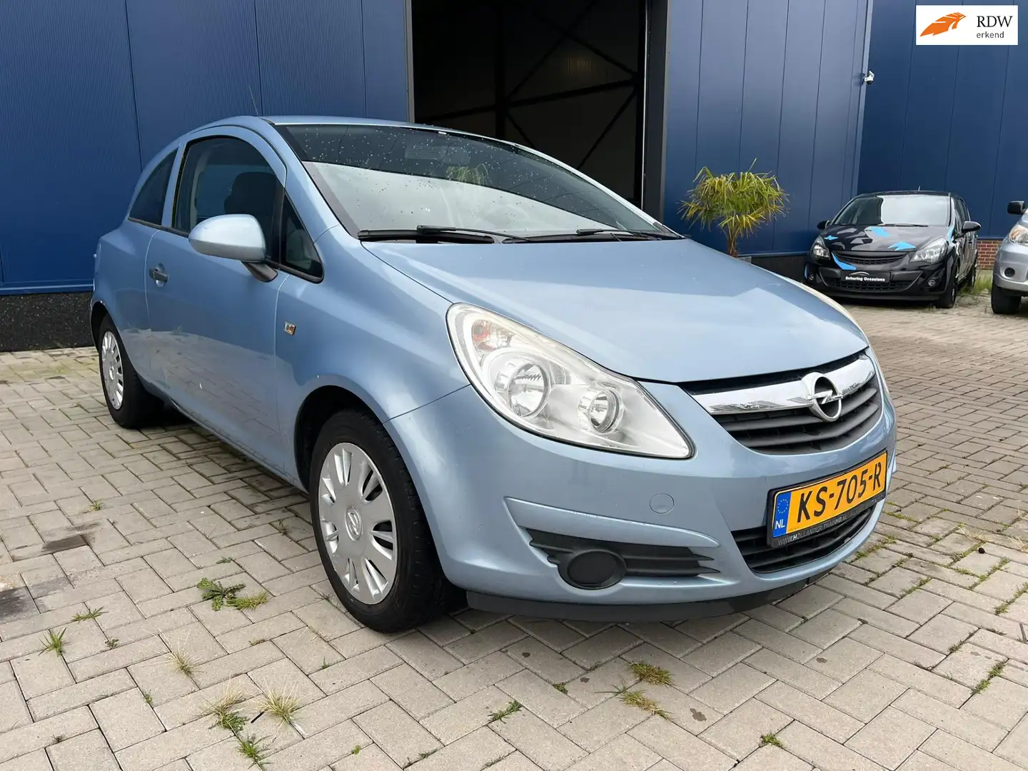 Opel Corsa 1.0-12V Edition / AIRCO Bleu - 1