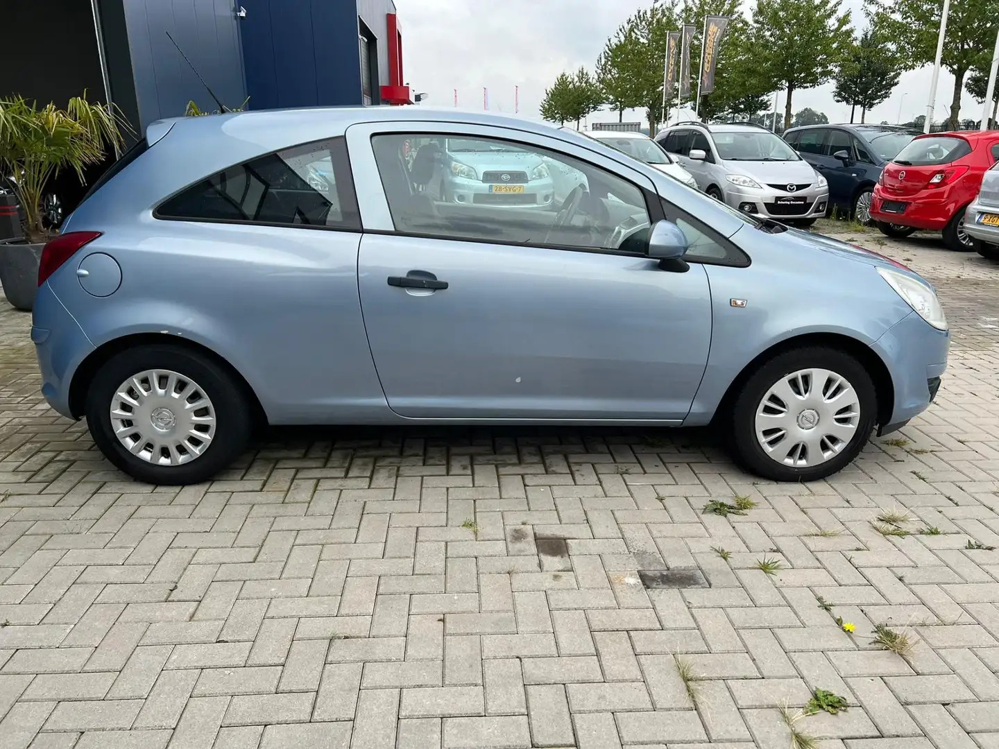 Opel Corsa 1.0-12V Edition / AIRCO Bleu - 2