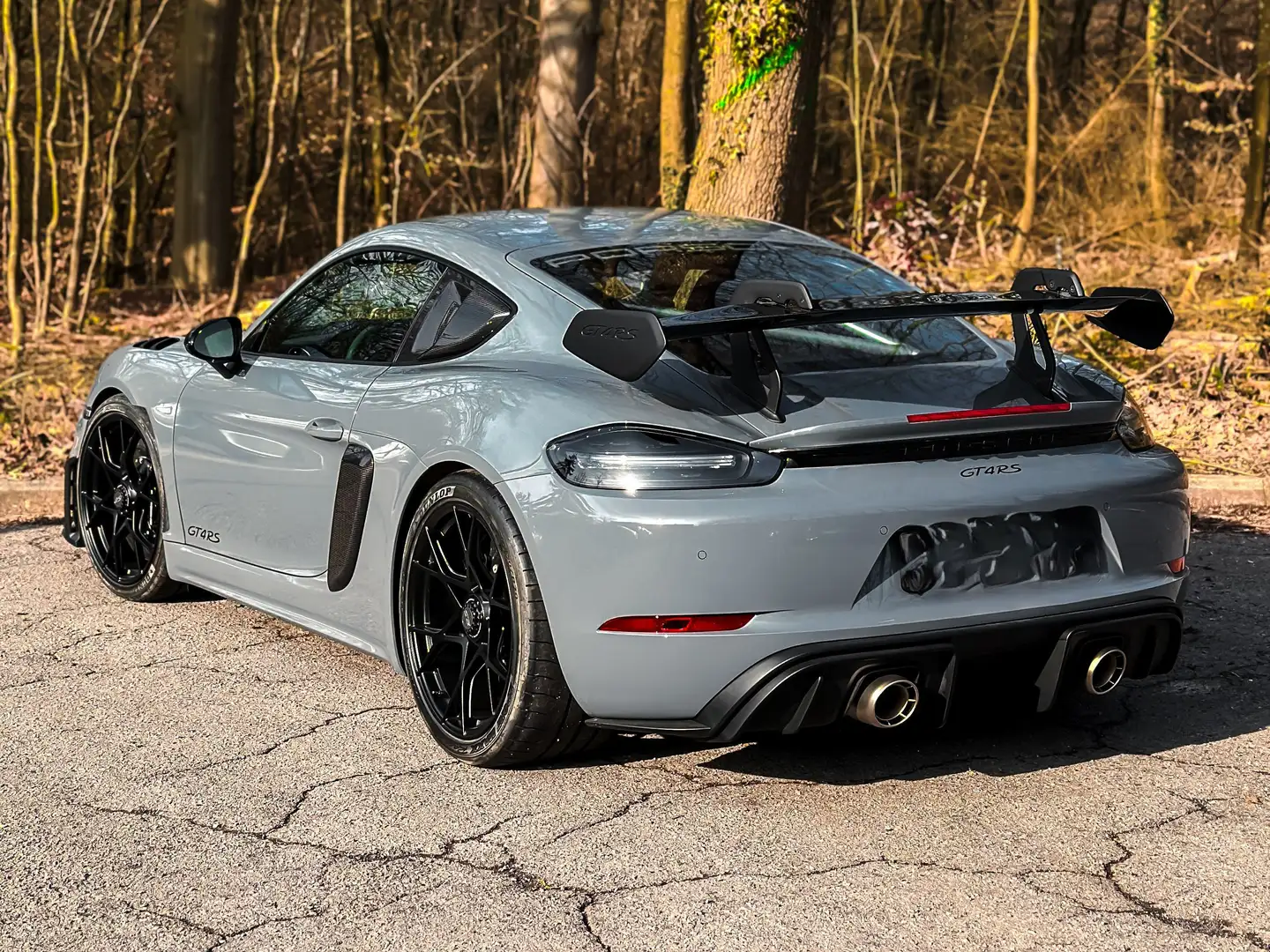 Porsche 718 718 Cayman GT4 RS Gris - 1