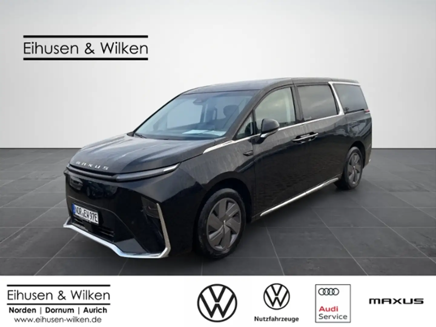 Maxus Mifa 9 +LUXURY+180KW+VOLL+ Negro - 1