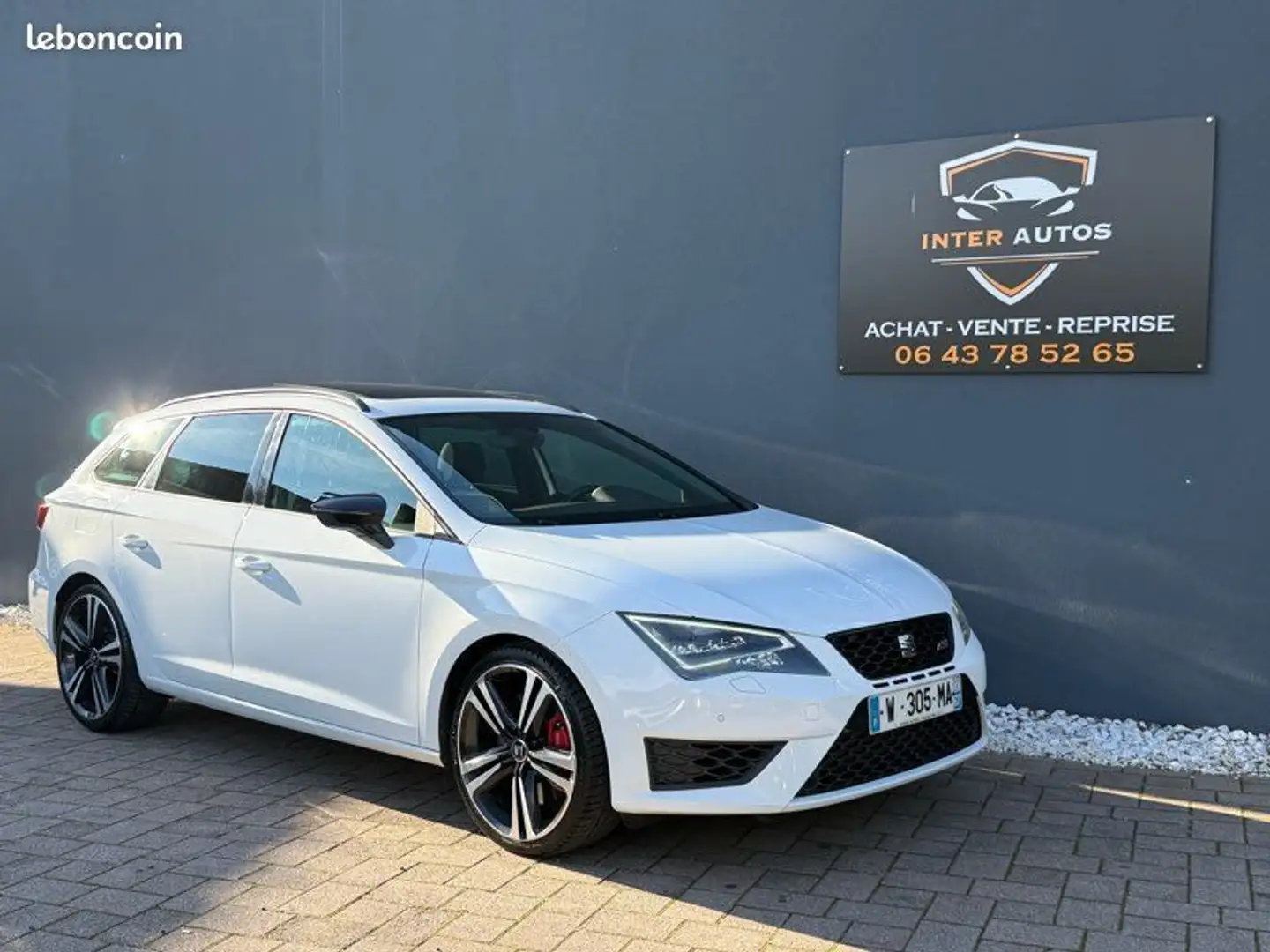 SEAT Leon CUPRA 290ch Blanc - 1
