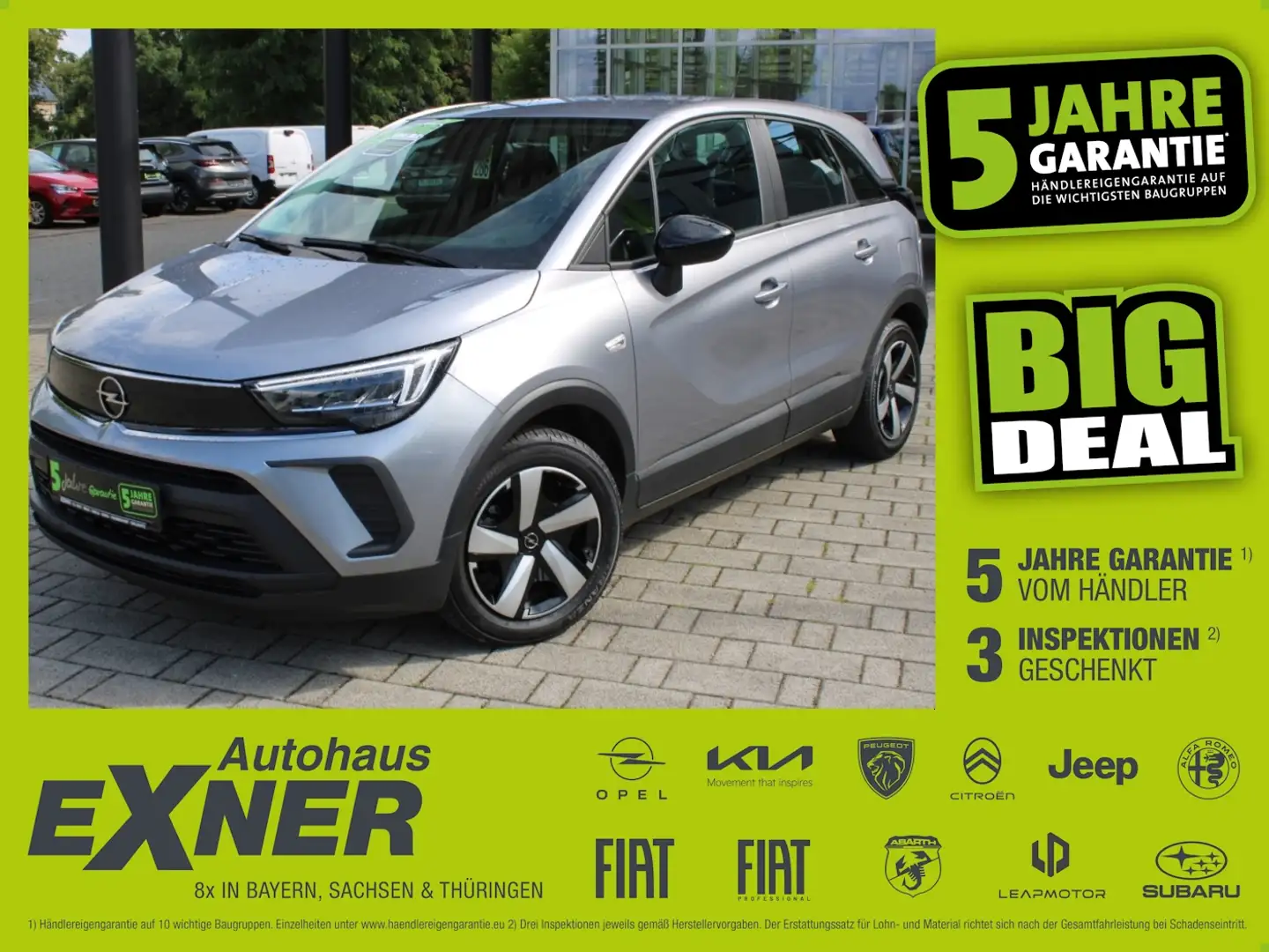 Opel Crossland 1.2 EDITION LED, DAB, Spurhalteass. Grau - 1