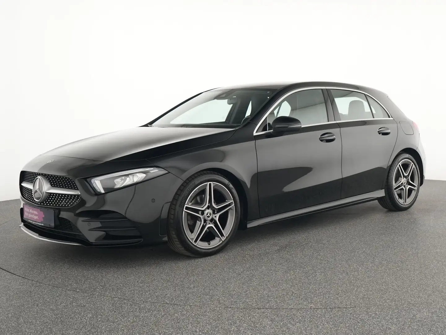 Mercedes-Benz A 180 AMG Line Navigation|LED|SHZ|PDC|Tempomat Negro - 2