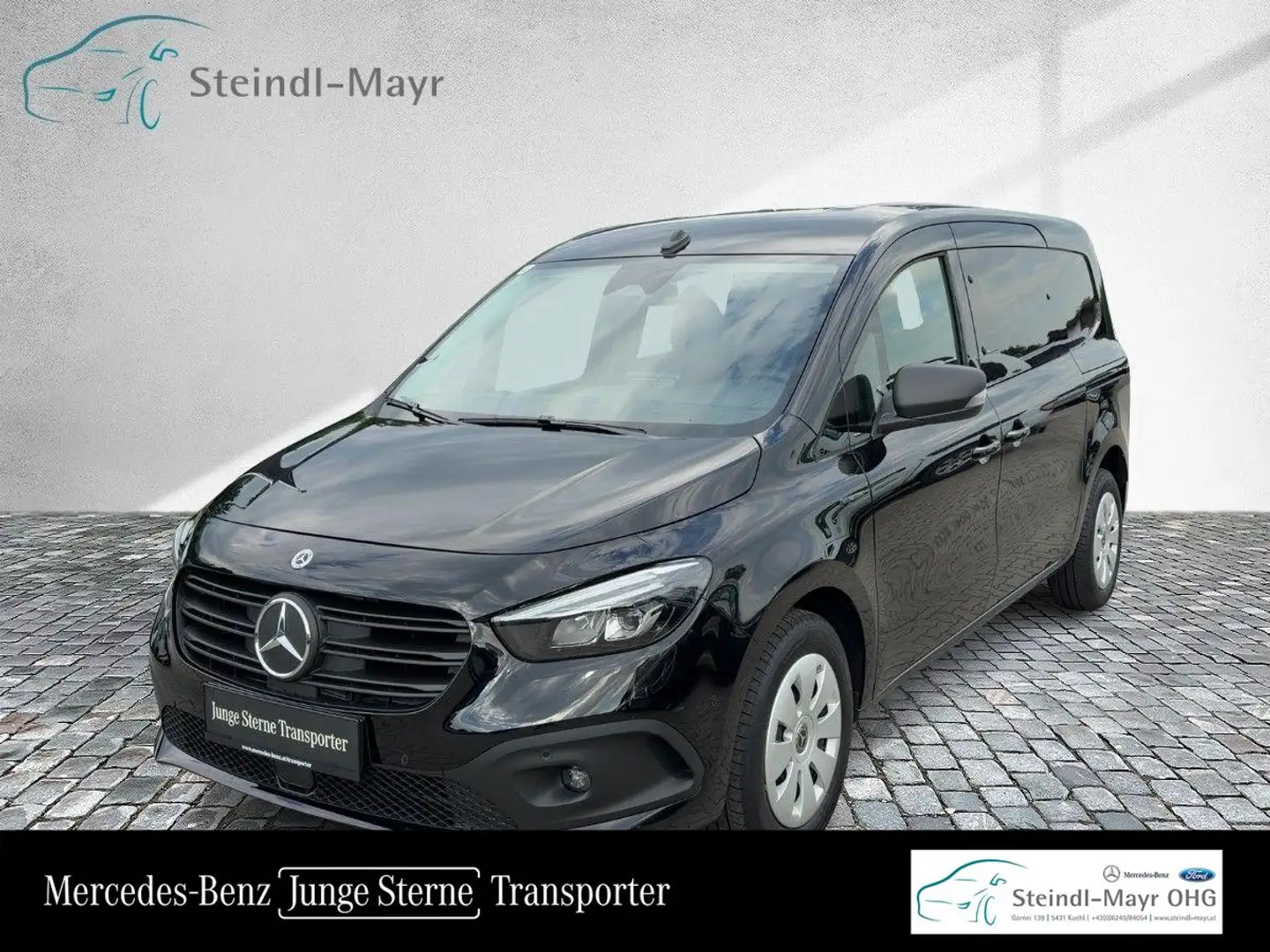 Mercedes-Benz Citan e Mixto Lang LED PTS Klima DAB Navi RKam Schwarz - 1