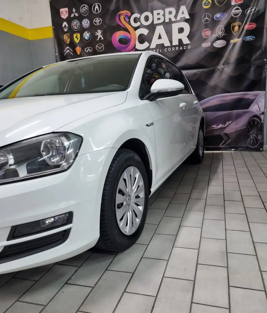 Volkswagen Golf 5p 1.4 tgi Comfortline Business Bianco - 2