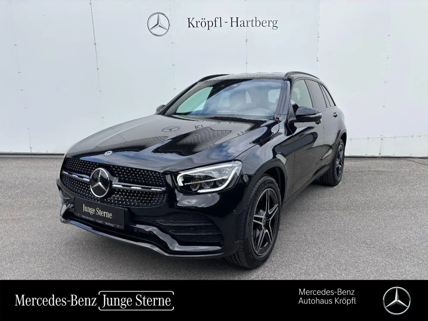 Mercedes-Benz GLC 220 d 4MATIC Distr Shz Ambi FAP eHeck AMG Schwarz - 1