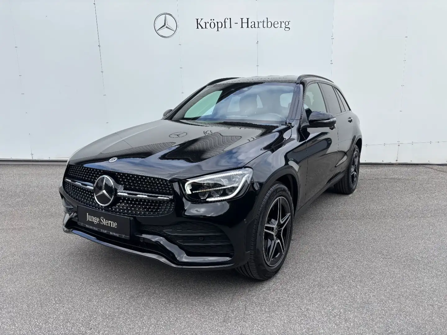 Mercedes-Benz GLC 220 d 4MATIC Distr Shz Ambi FAP eHeck AMG Schwarz - 2