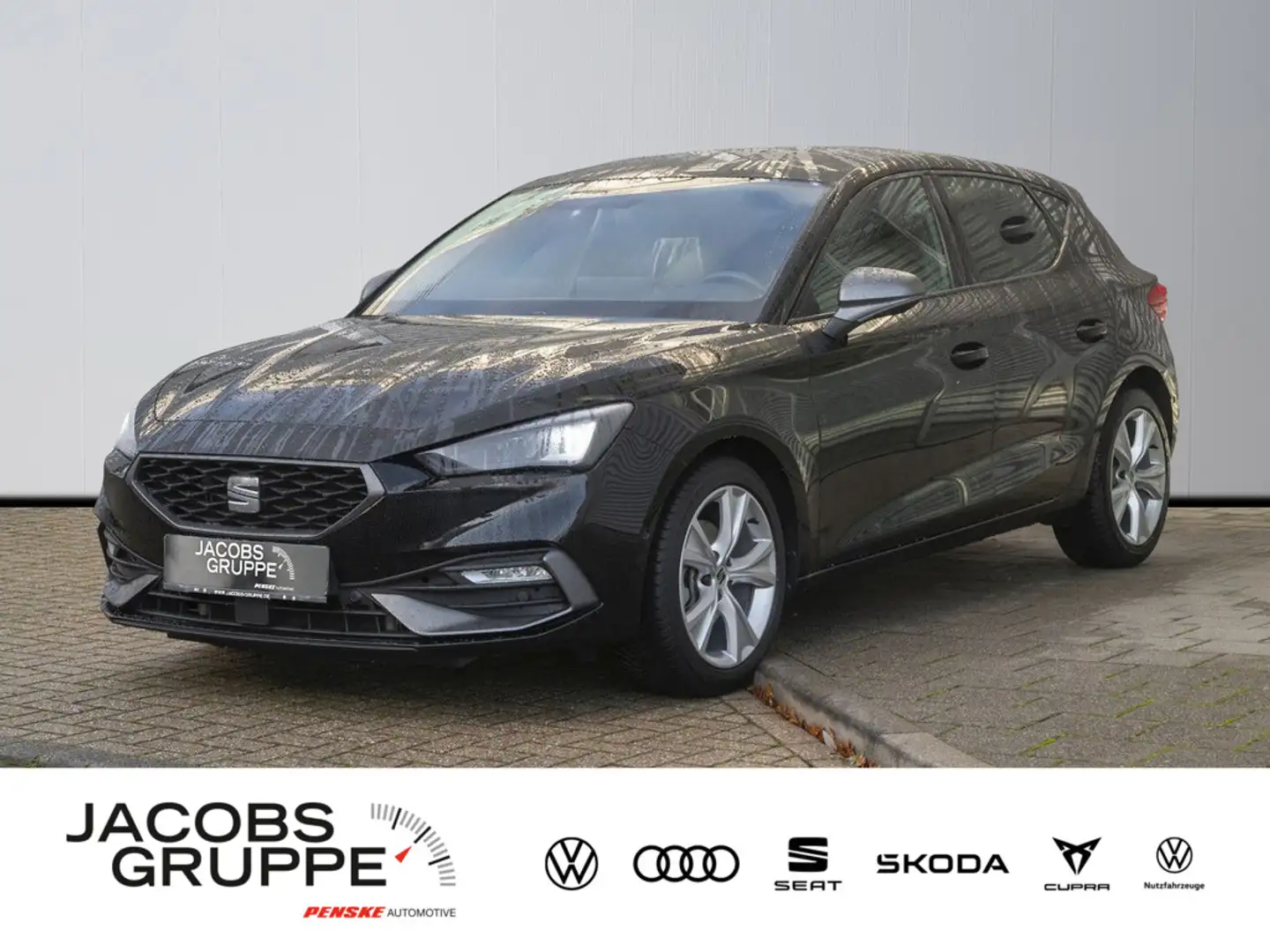 SEAT Leon 2.0 TDI FR-Line DSG Navi*RFK*LED*SHZ Schwarz - 1