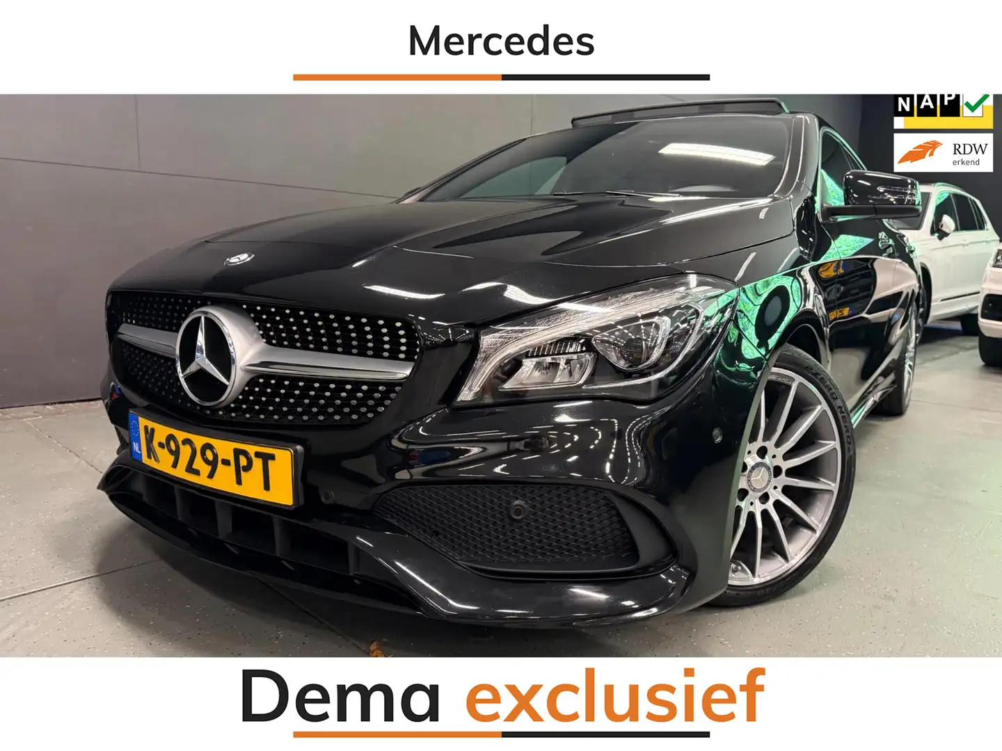Mercedes-Benz CLA 200 Shooting Brake AMG Prestige PANO/LEDER/H-KARDON/CA Negro - 1