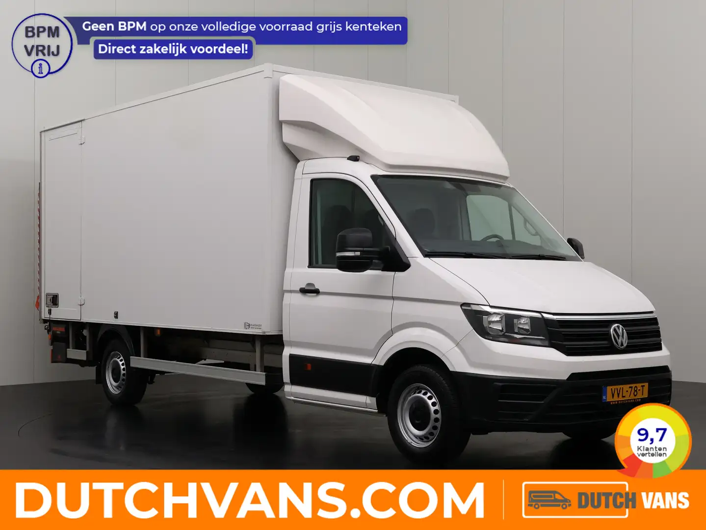 Volkswagen Crafter 2.0TDI 140PK Bakwagen+Laadklep | 4,45 Laadlengte | Blanc - 1