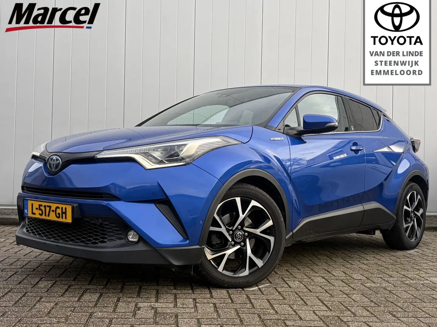 Toyota C-HR 1.8 Hybrid Style Dealer Onderhouden PDC BSM Stoel Bleu - 1