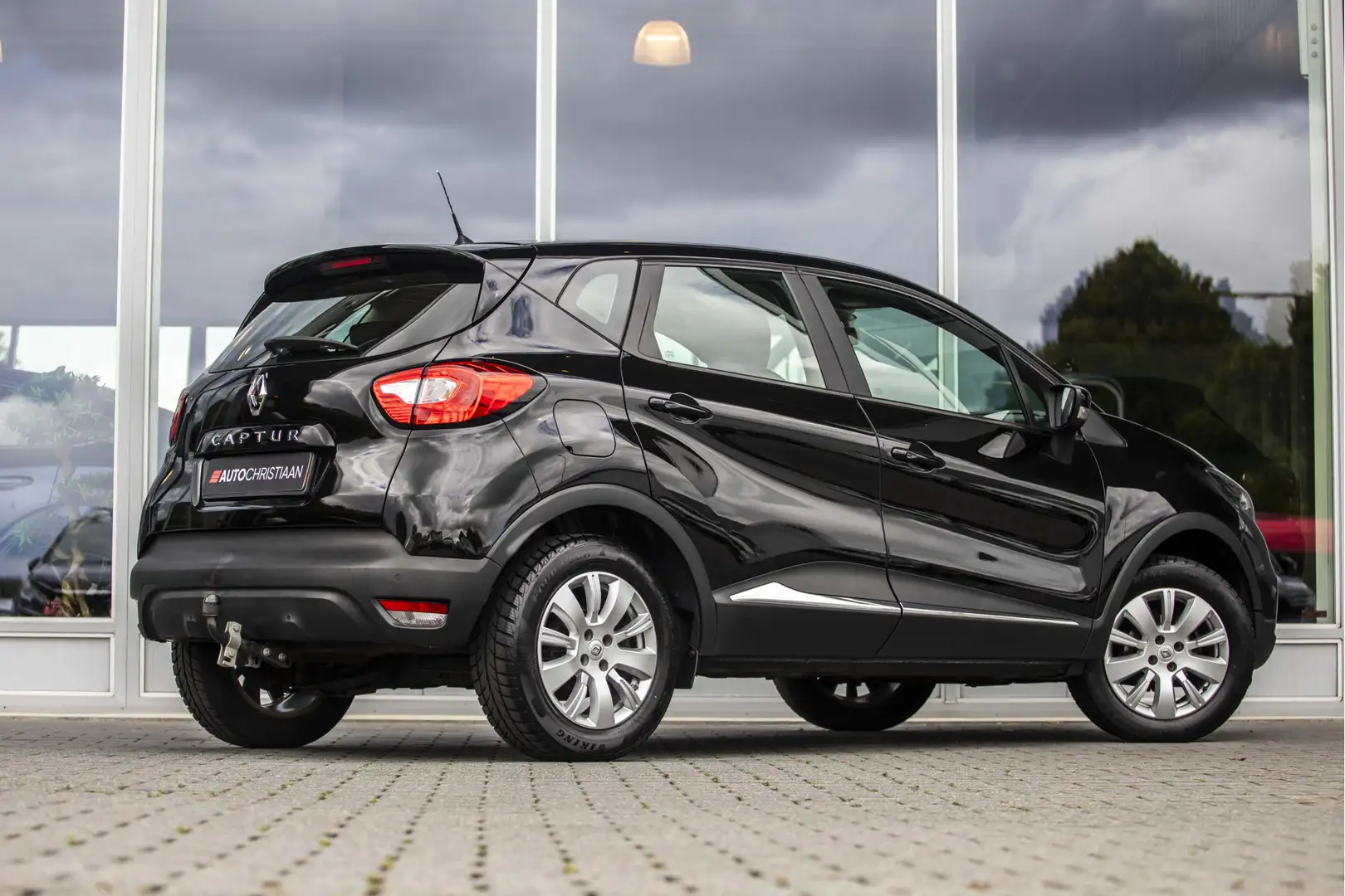 Renault Captur 0.9 TCe Dynamique | Parkeersens. | Trekhaak | Zwart - 2