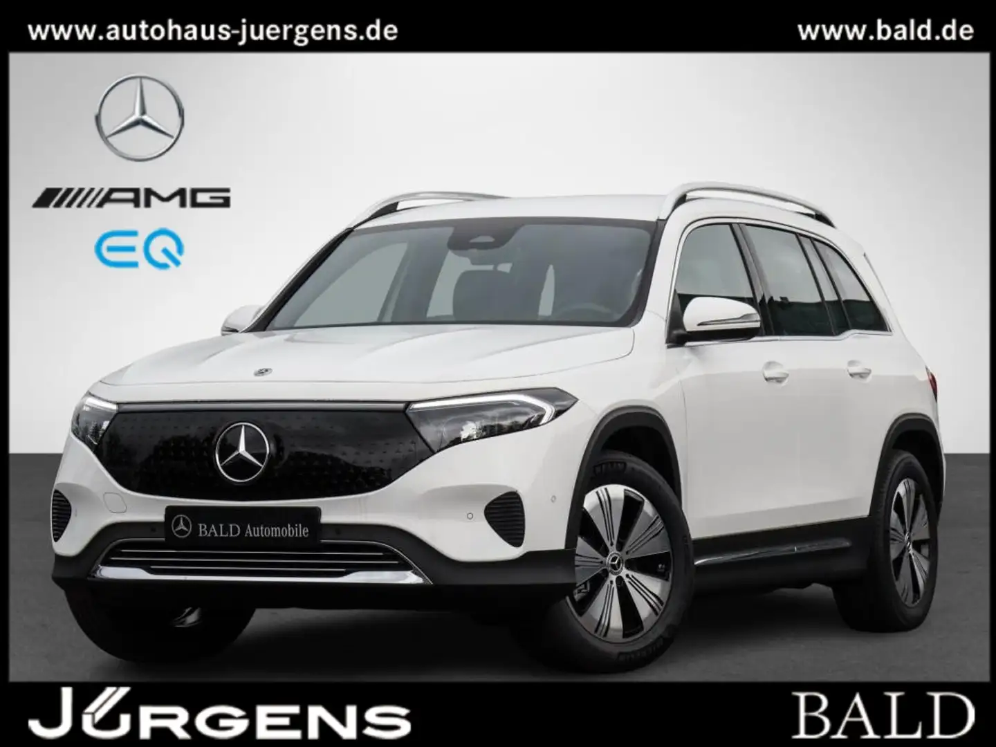 Mercedes-Benz EQB 350 4M Progressive/Distr/LED/Kamera/Totw/18" Weiß - 1
