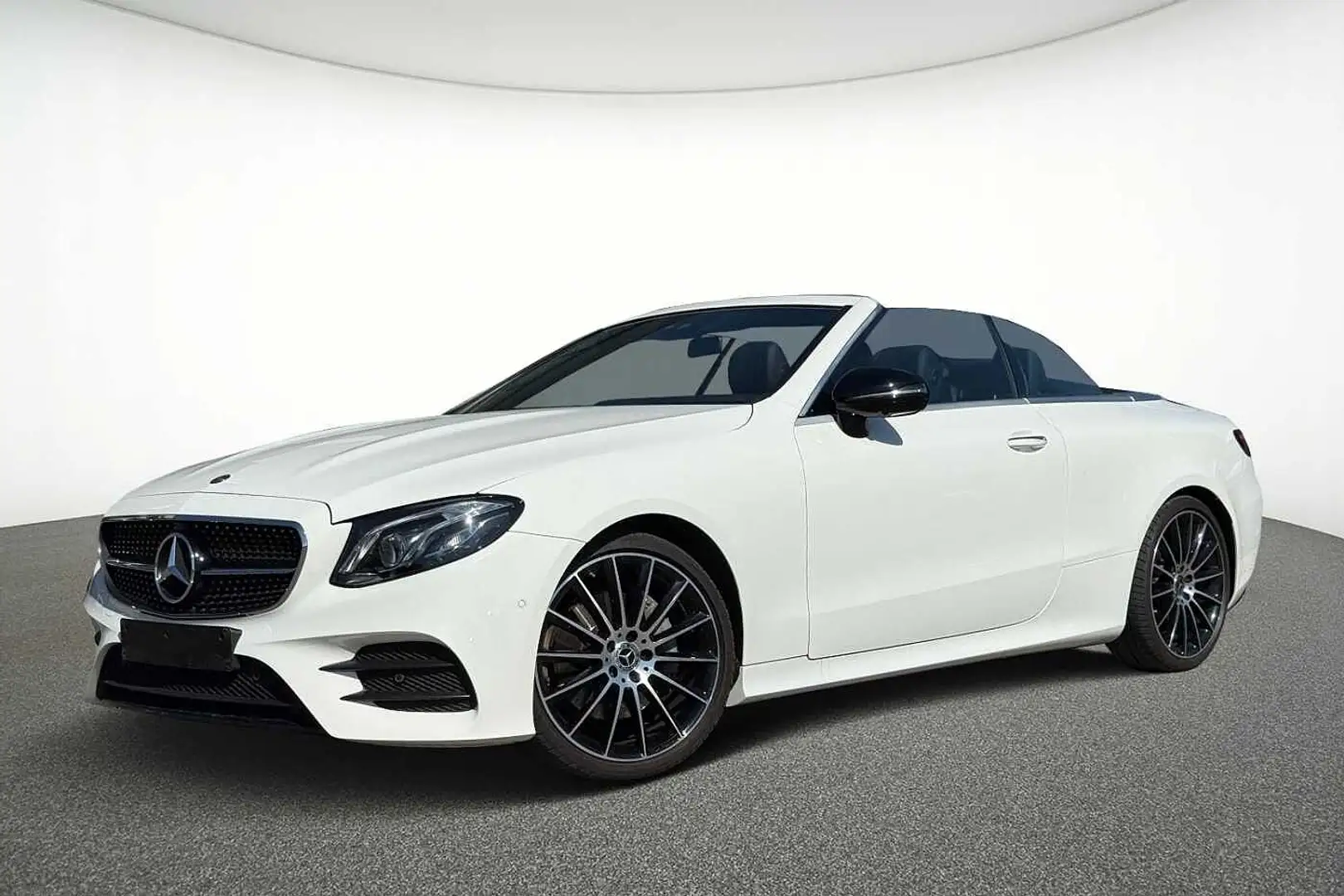 Mercedes-Benz E 220 d Cabriolet Blanc - 1