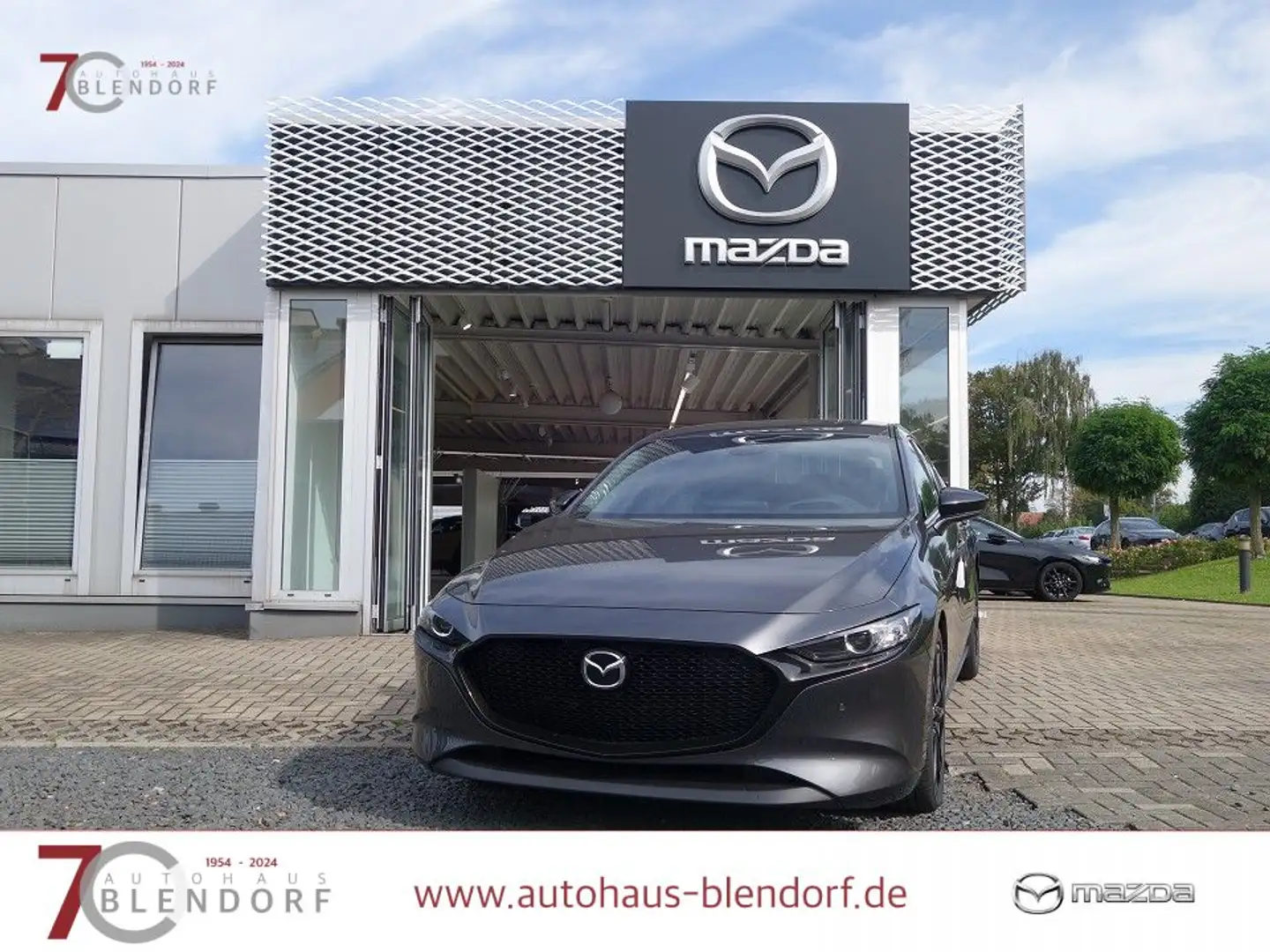 Mazda 3 2,5 L Nagisa BOSE|Kamera|Navi Gris - 1