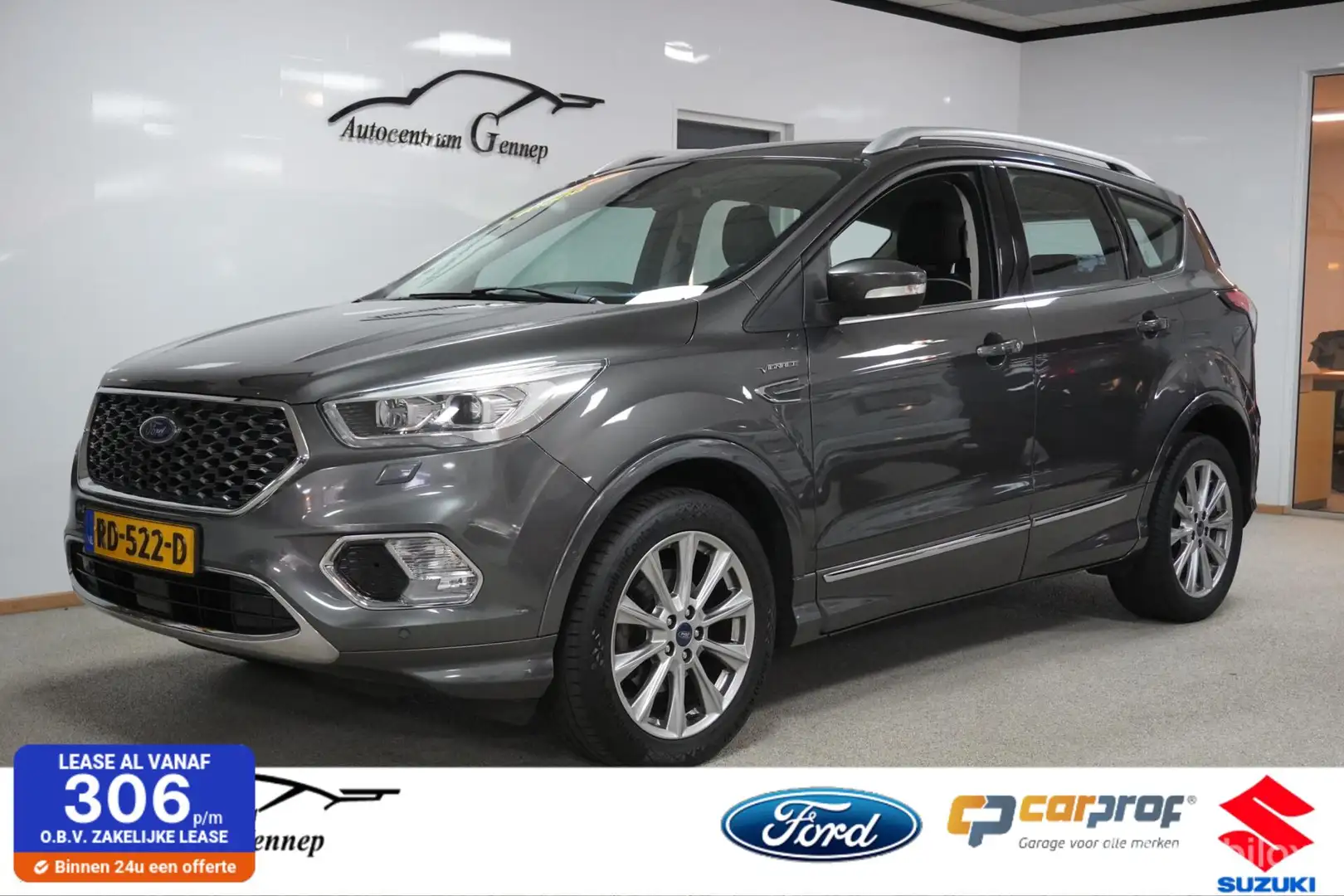 Ford Kuga 1.5 EcoBoost Vignale |69000KM Uniek | Trekhaak | Grijs - 1